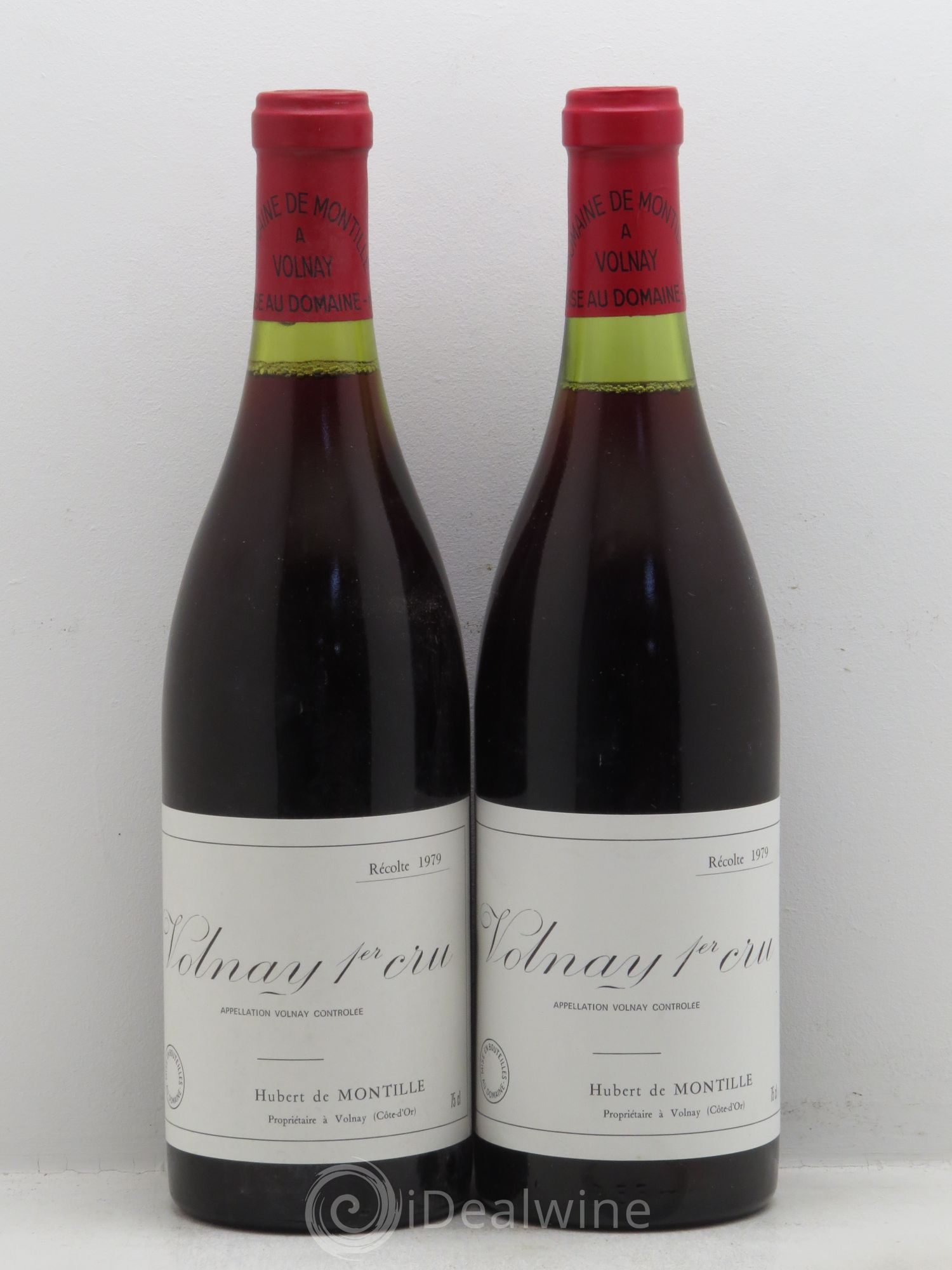 Volnay 1er Cru 1979 - Lot de 2 bouteilles - 0