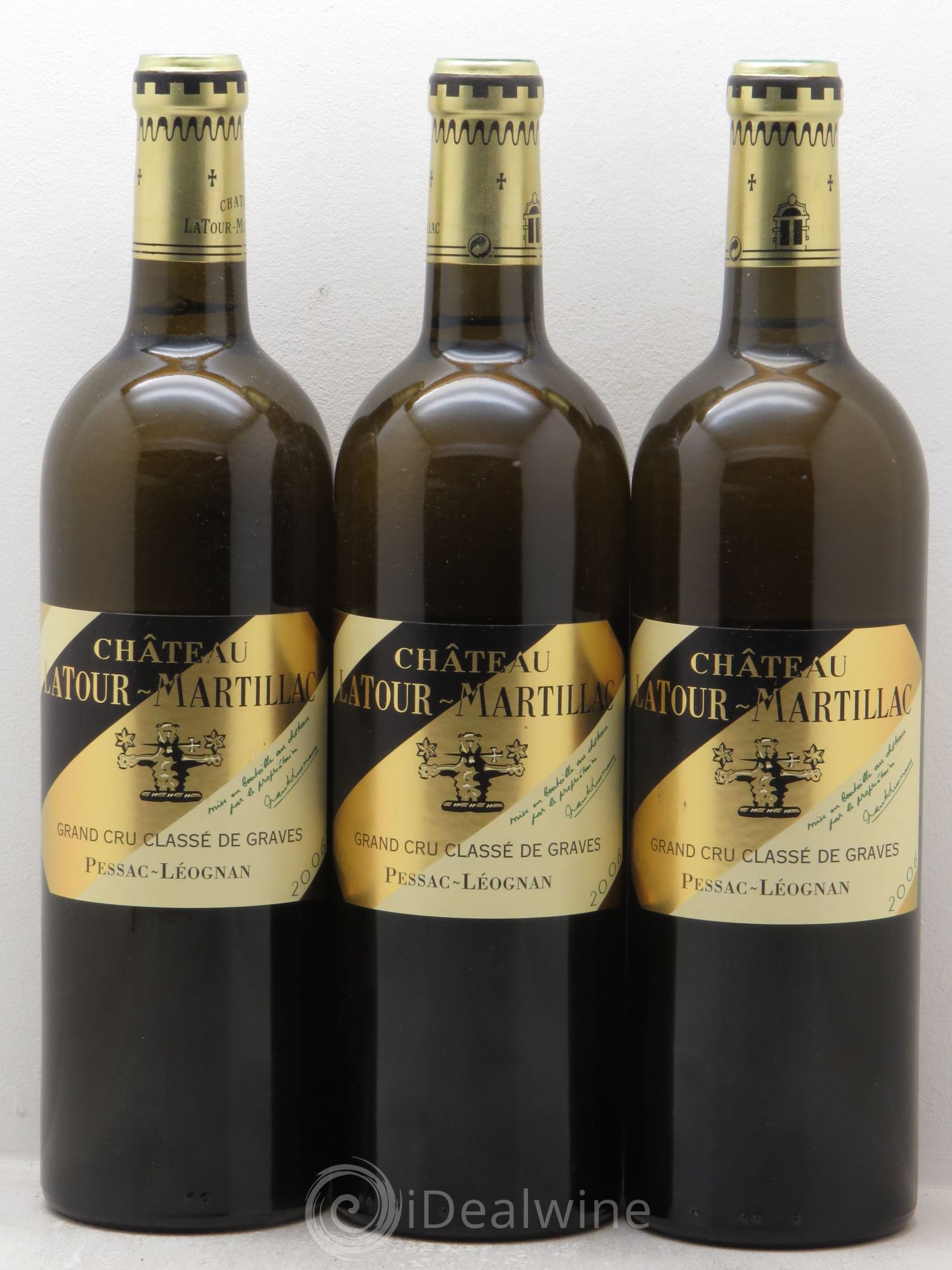 Château Latour-Martillac Cru Classé de Graves 2006 - Lot de 3 bouteilles - 0