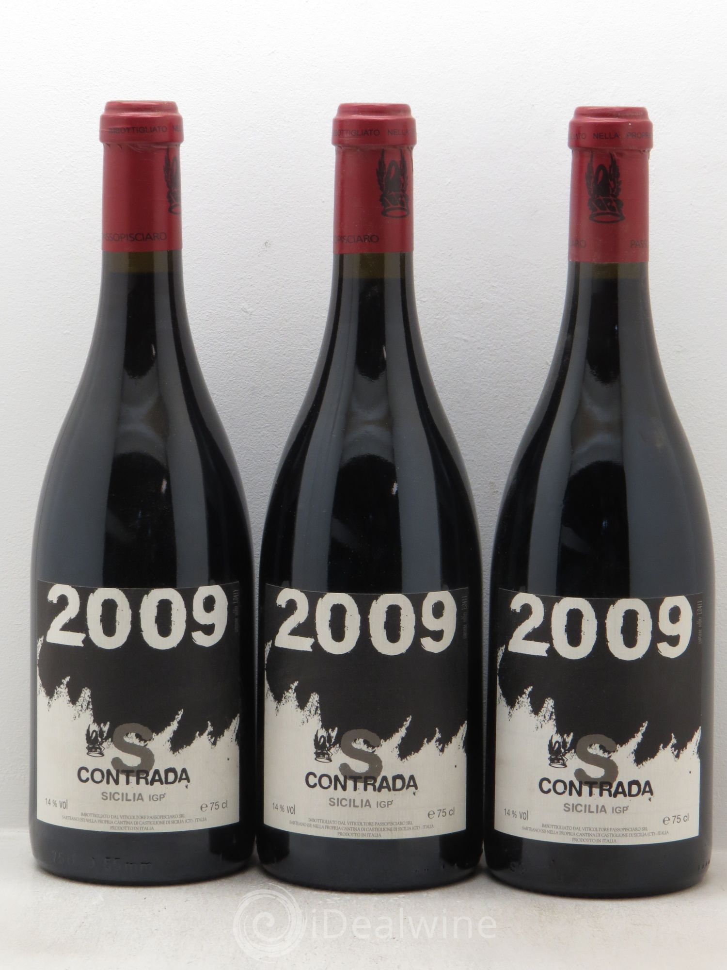 IGT Sicile IGP Sicilia Contrada S 2009 - Posten von 3 Flaschen - 0