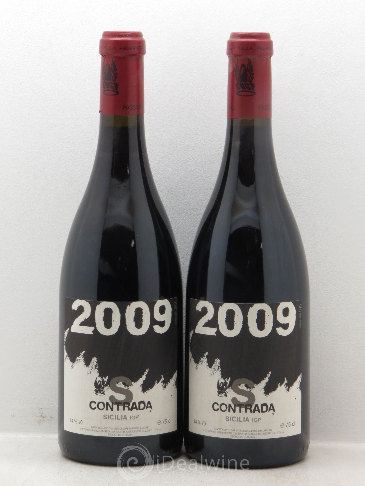IGT Sicile IGP Sicilia Contrada S 2009 - Posten von 2 Flaschen - 0