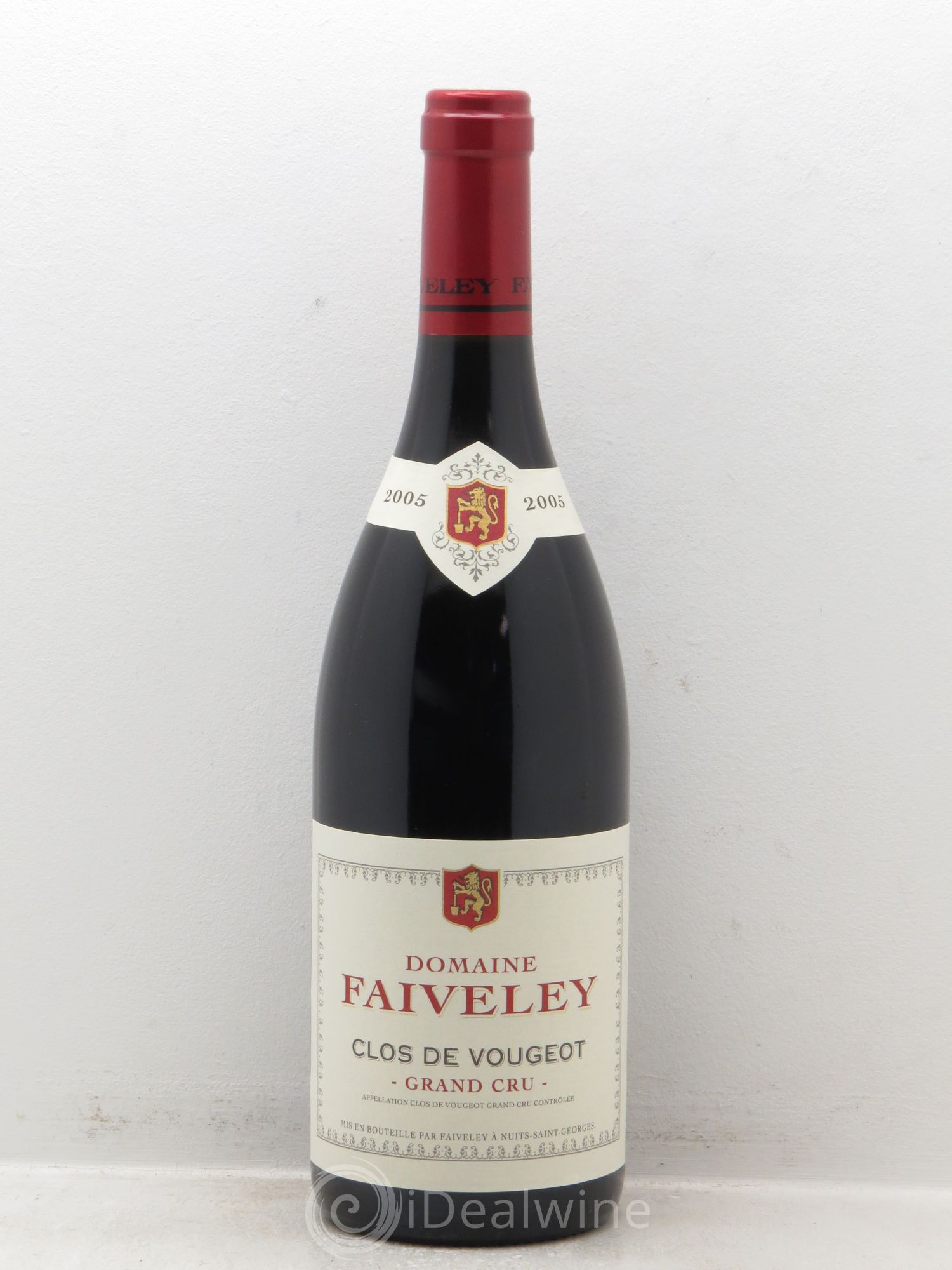 Clos de Vougeot Grand Cru Faiveley 2005 - Lot de 1 bouteille - 0