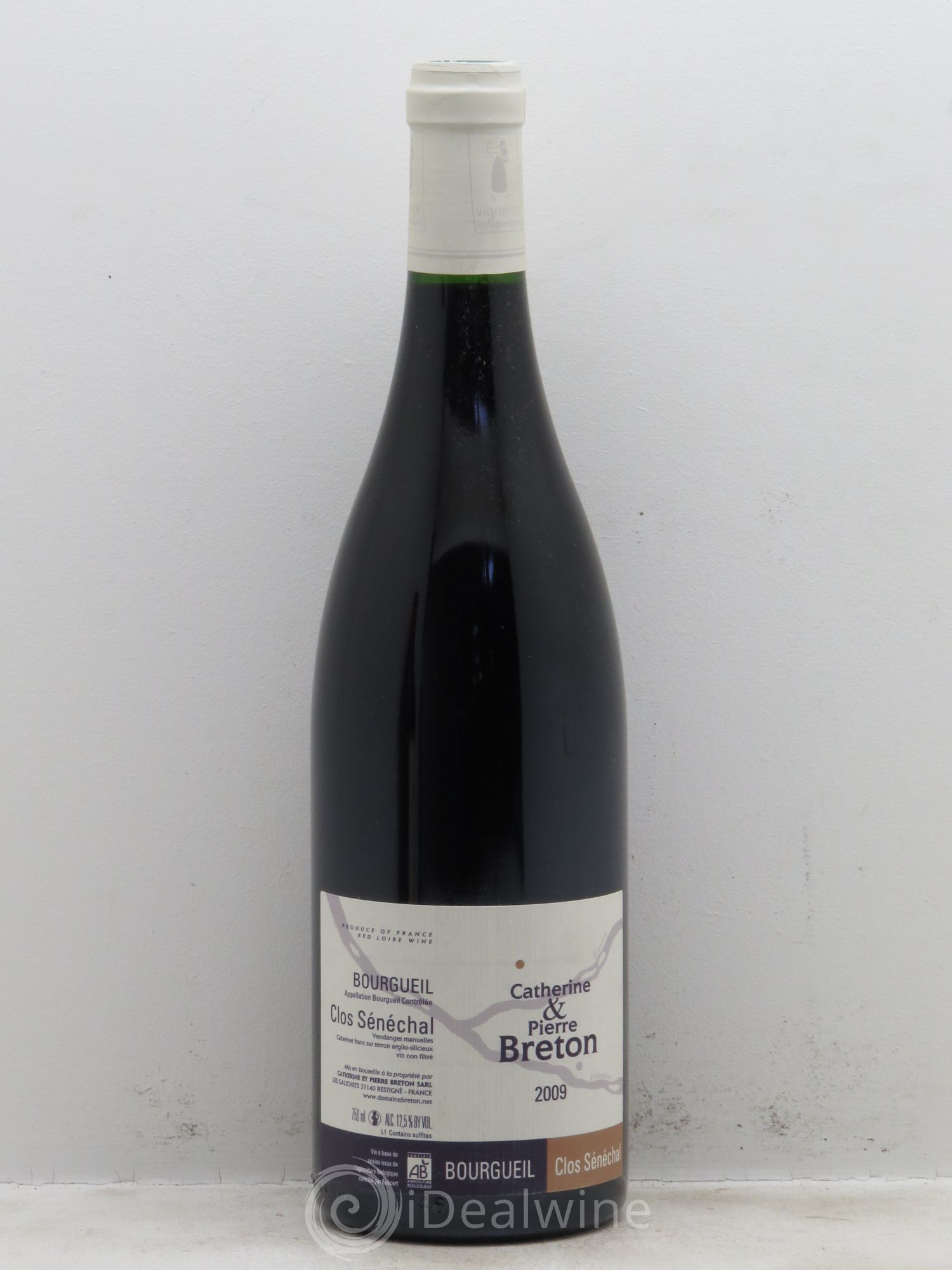 Bourgueil Clos Sénéchal Catherine et Pierre Breton 2009 - Lot de 1 bouteille - 0