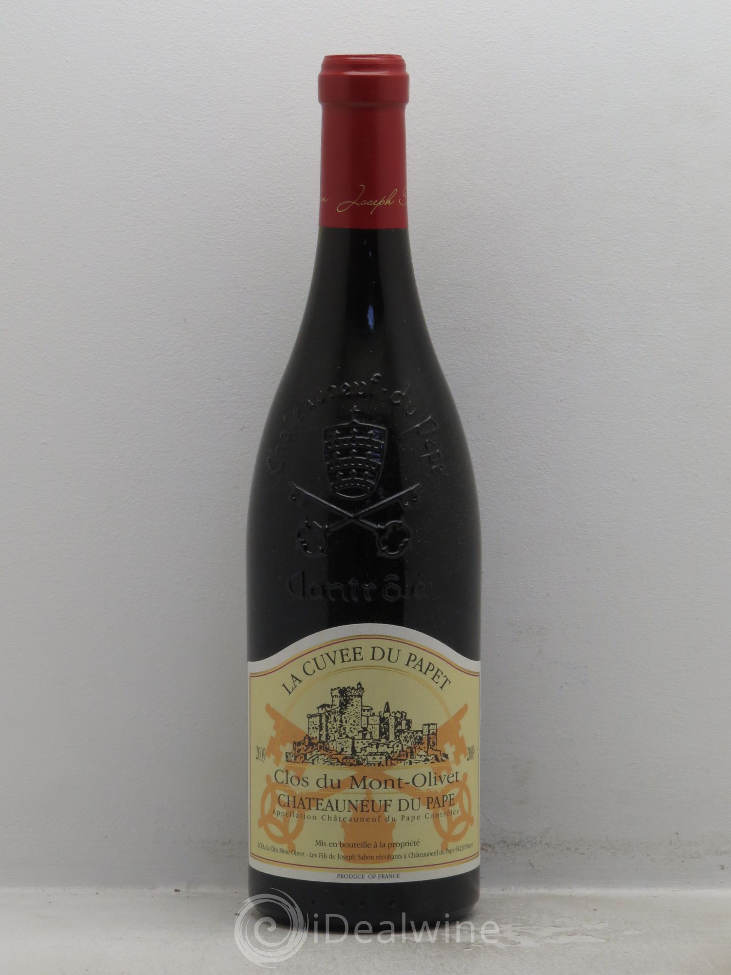 Châteauneuf-du-Pape Cuvée du Papet Clos du Mont-Olivet 2009 - Lot de 1 bouteille - 0