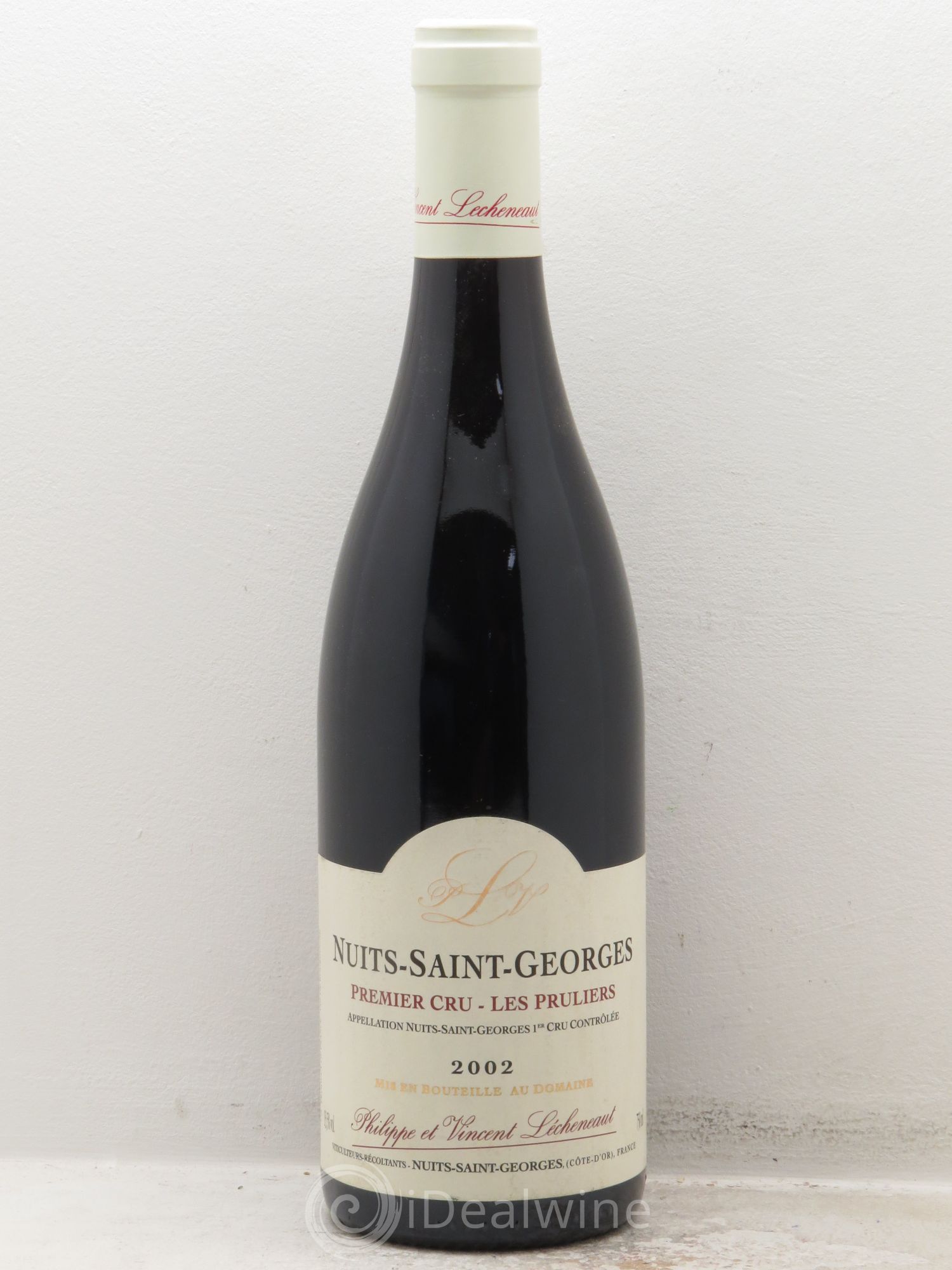 Nuits-Saint-Georges 1er Cru P et V Lécheneaut 2002 - Posten von 1 Flasche - 0