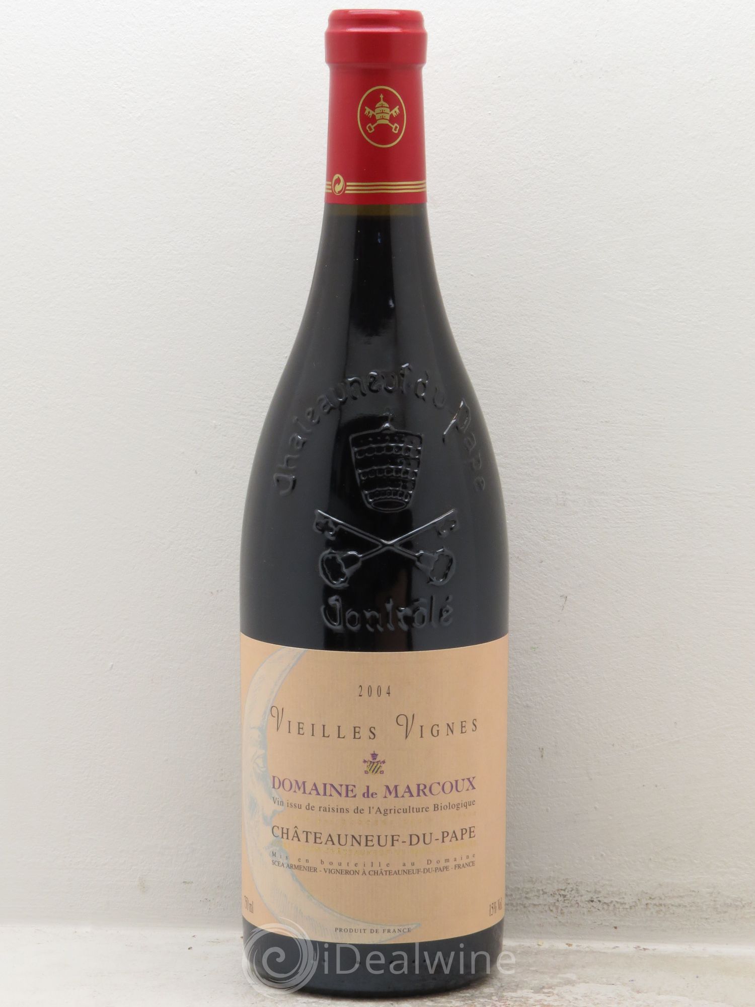 Châteauneuf-du-Pape Vieilles Vignes Marcoux (Domaine de) 2004 - Lot de 1 bouteille - 0