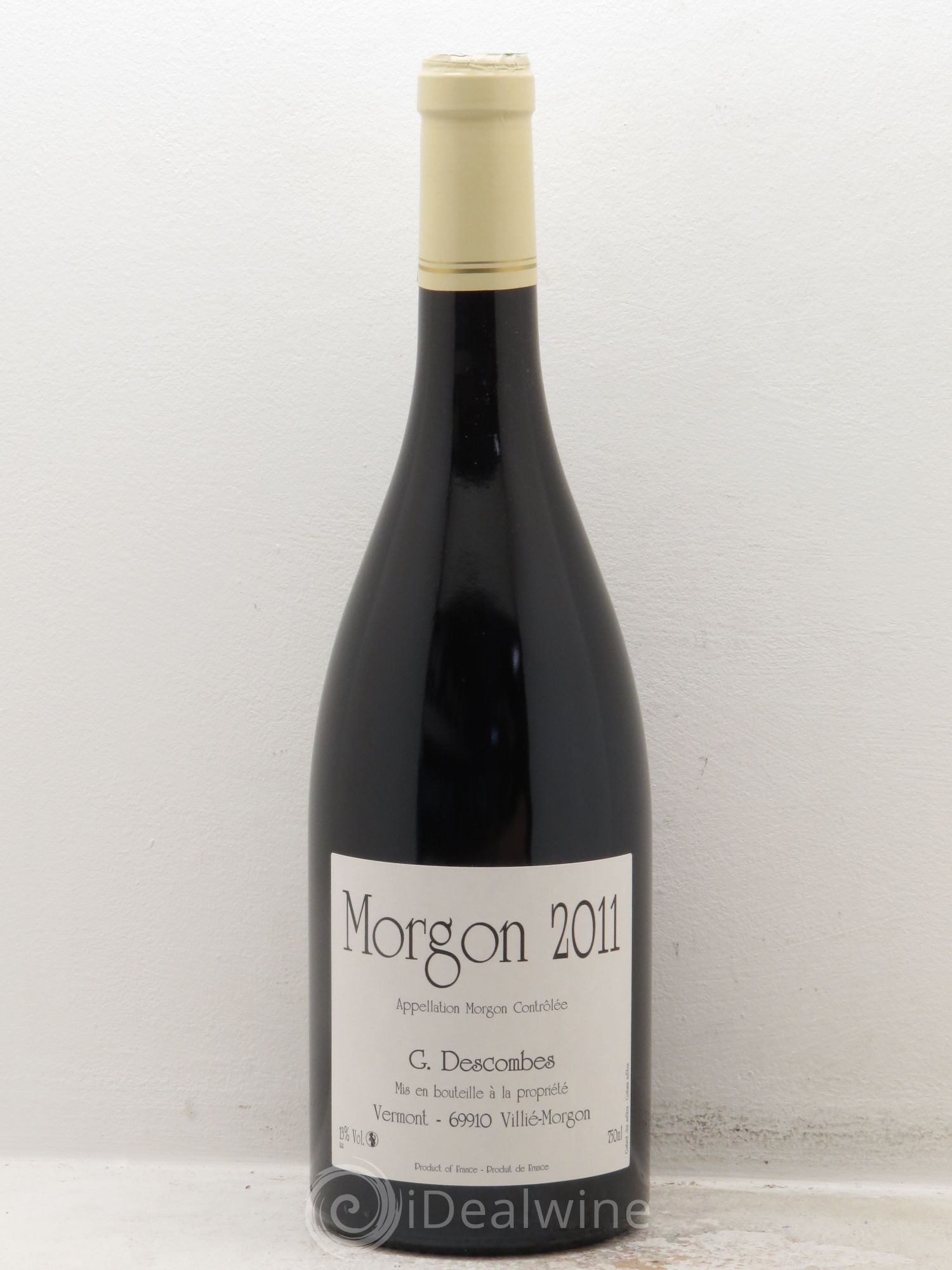 Morgon Vieilles vignes Georges Descombes (Domaine) 2011 - Lot de 1 bouteille - 0