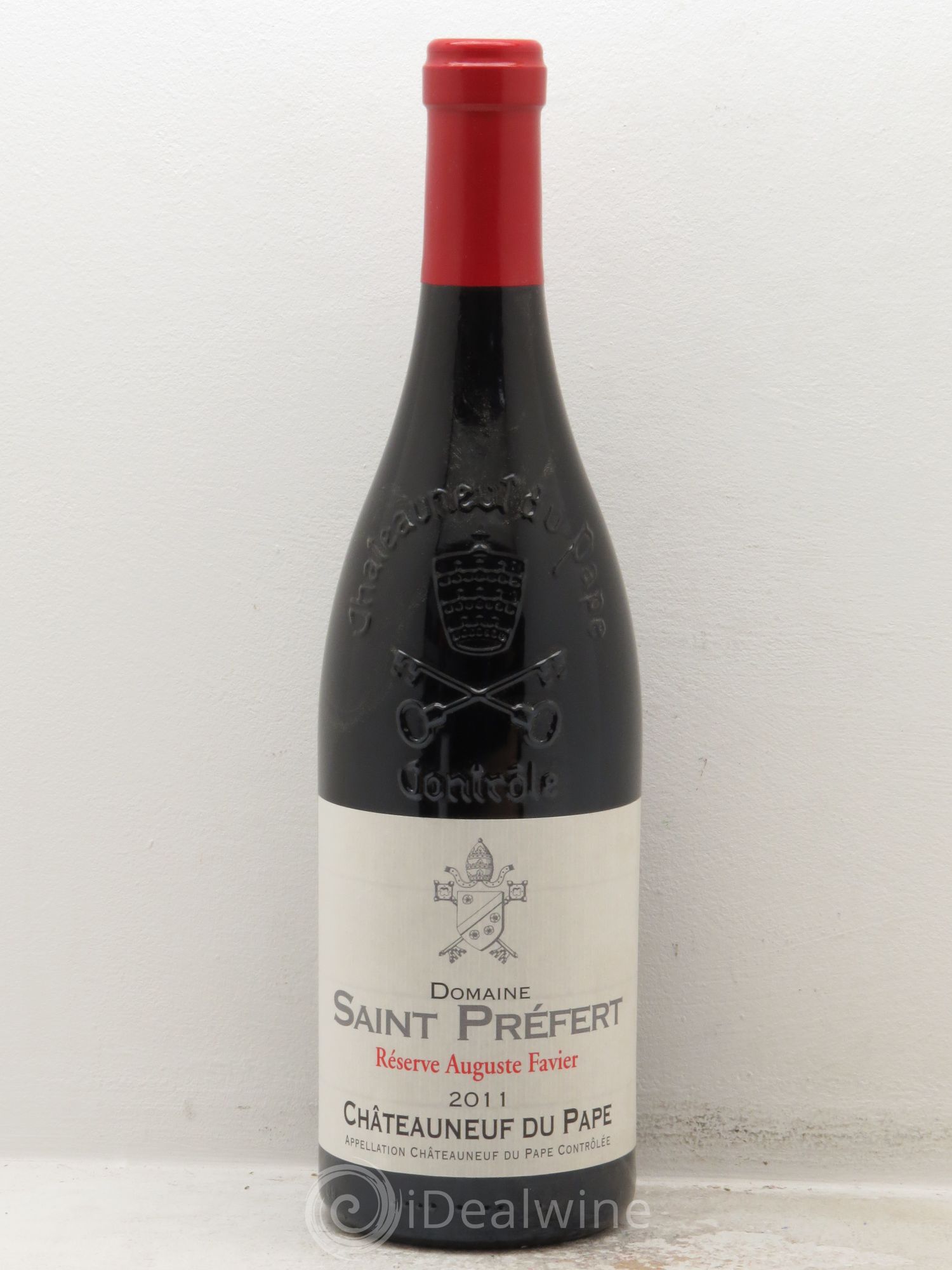 Châteauneuf-du-Pape Réserve Auguste Favier Domaine Saint-Préfert 2011 - Lot de 1 bouteille - 0