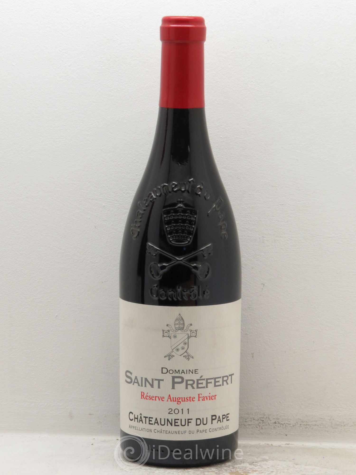 Châteauneuf-du-Pape Réserve Auguste Favier Domaine Saint-Préfert 2011 - Lot de 1 bouteille - 0