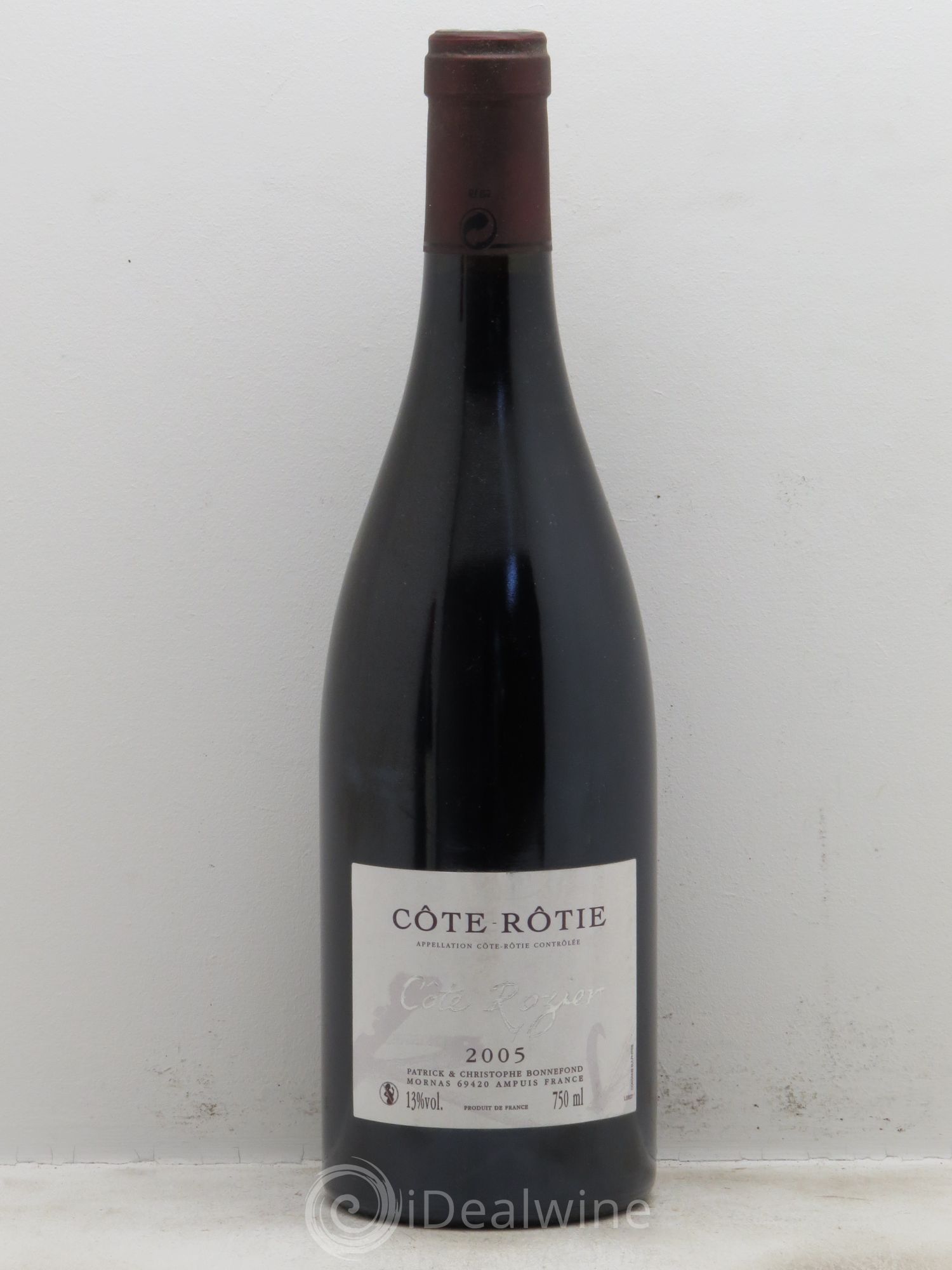 Côte-Rôtie Côte Rozier Bonnefond 2005 - Lot de 1 bouteille - 0