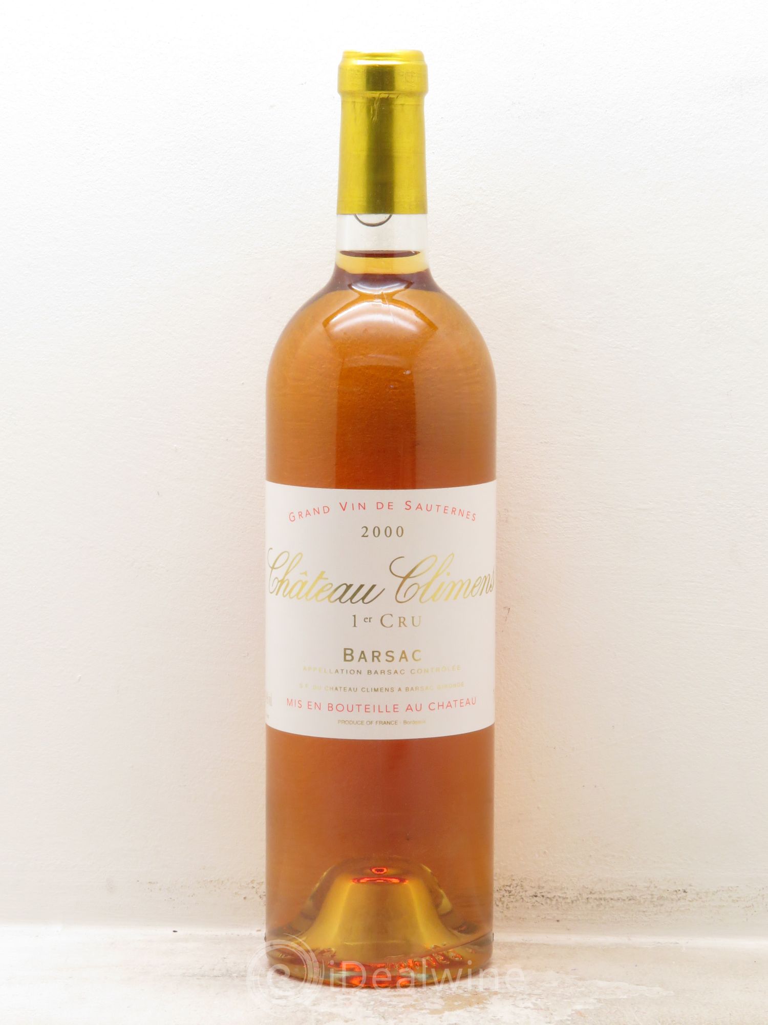 Château Climens 1er Grand Cru Classé 2000 - Lotto di 1 bottiglia - 0