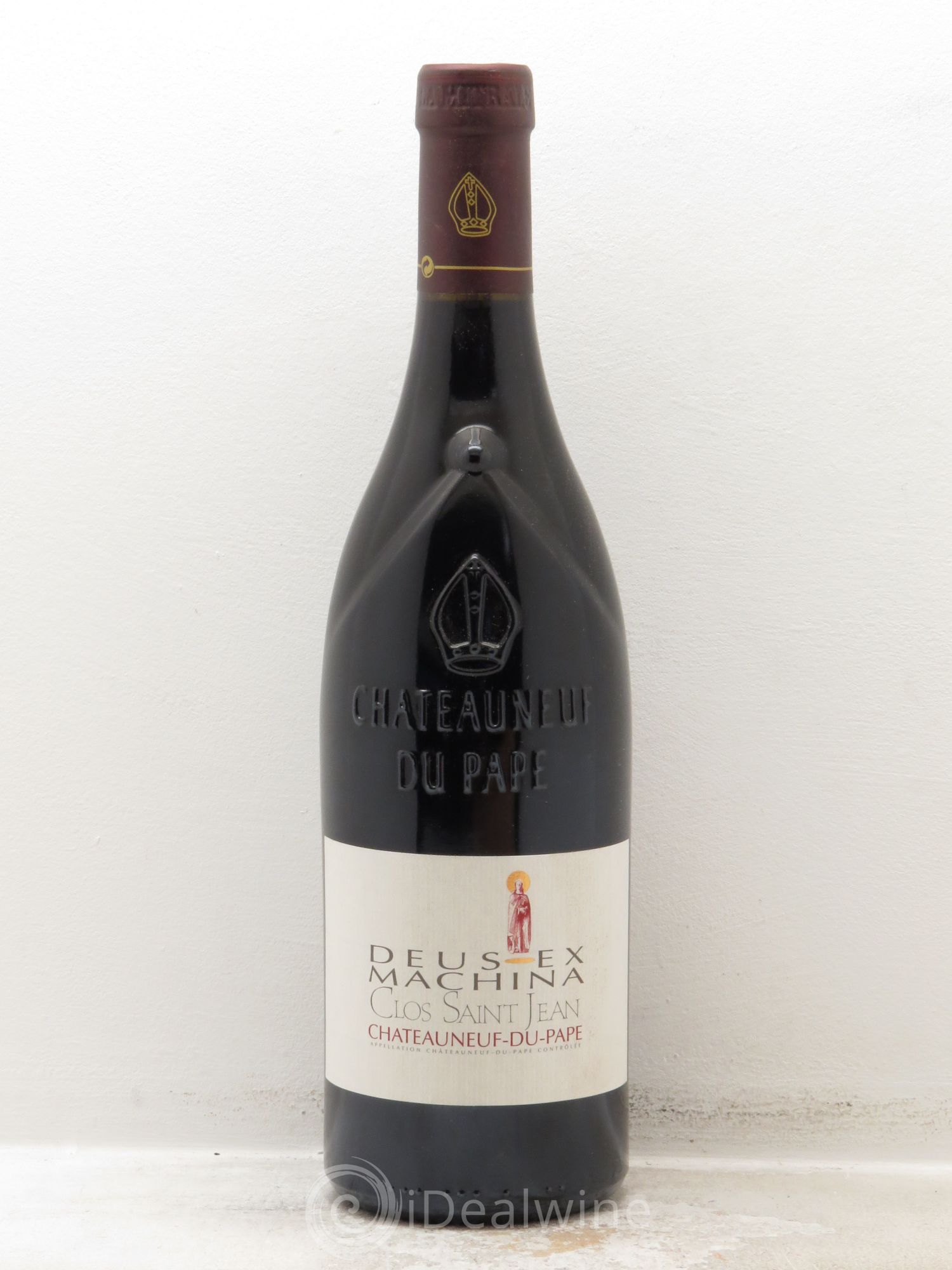 Châteauneuf-du-Pape Clos Saint-Jean Deus Ex Machina Pascal et Vincent Maurel 2011 - Lot de 1 bouteille - 0