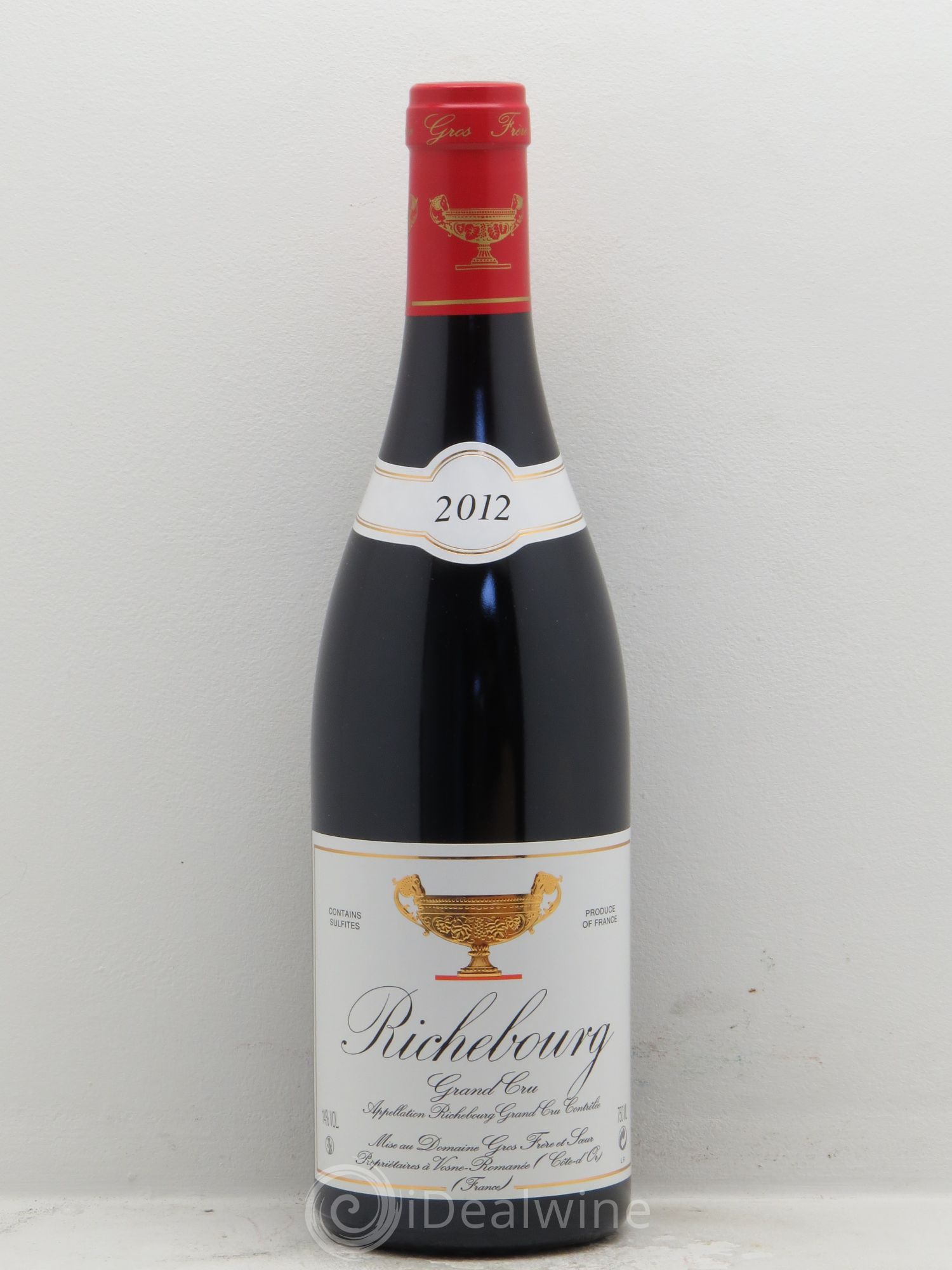 Richebourg Grand Cru Gros Frère & Soeur 2012 - Lot de 1 bouteille - 0