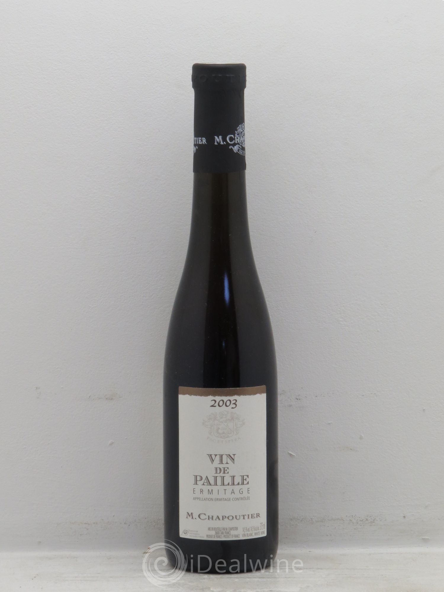 Hermitage Vin de Paille Chapoutier 2003 - Posten von 6 Demi-Flaschen - 0