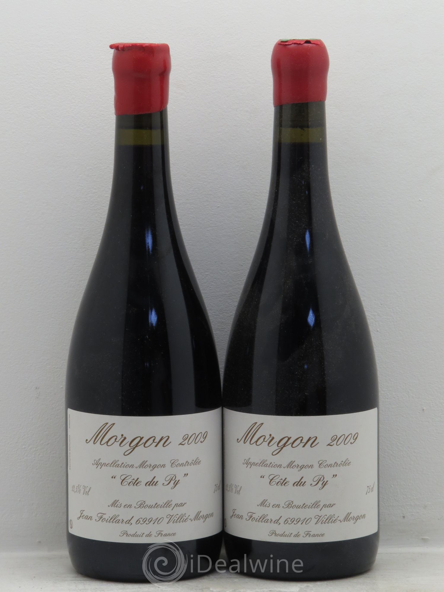 Morgon Côte du Py Jean Foillard 2009 - Lot de 2 bouteilles - 0