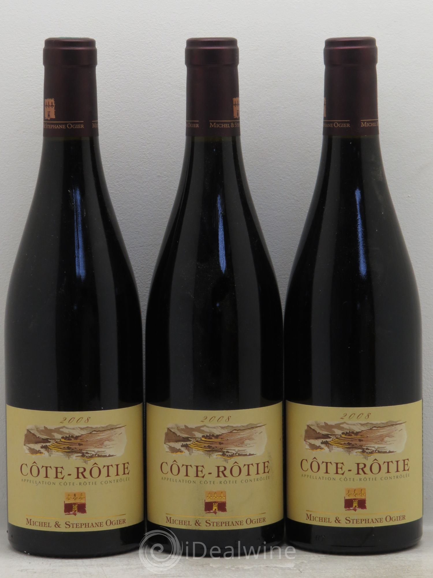 Côte-Rôtie Réserve Stéphane Ogier 2008 - Lot de 3 bouteilles - 0
