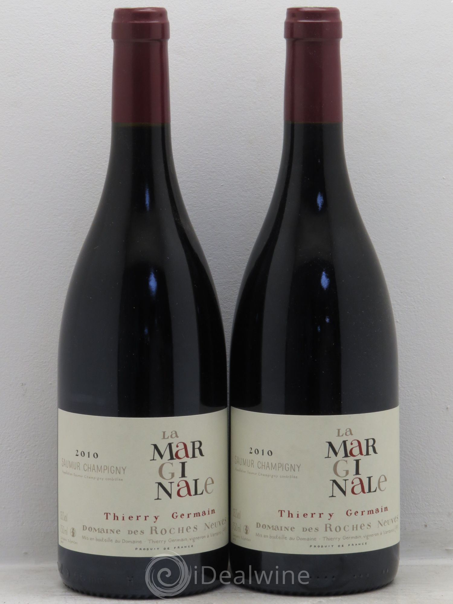 Saumur-Champigny La Marginale Domaine des Roches Neuves - Thierry Germain 2010 - Lot de 2 bouteilles - 0