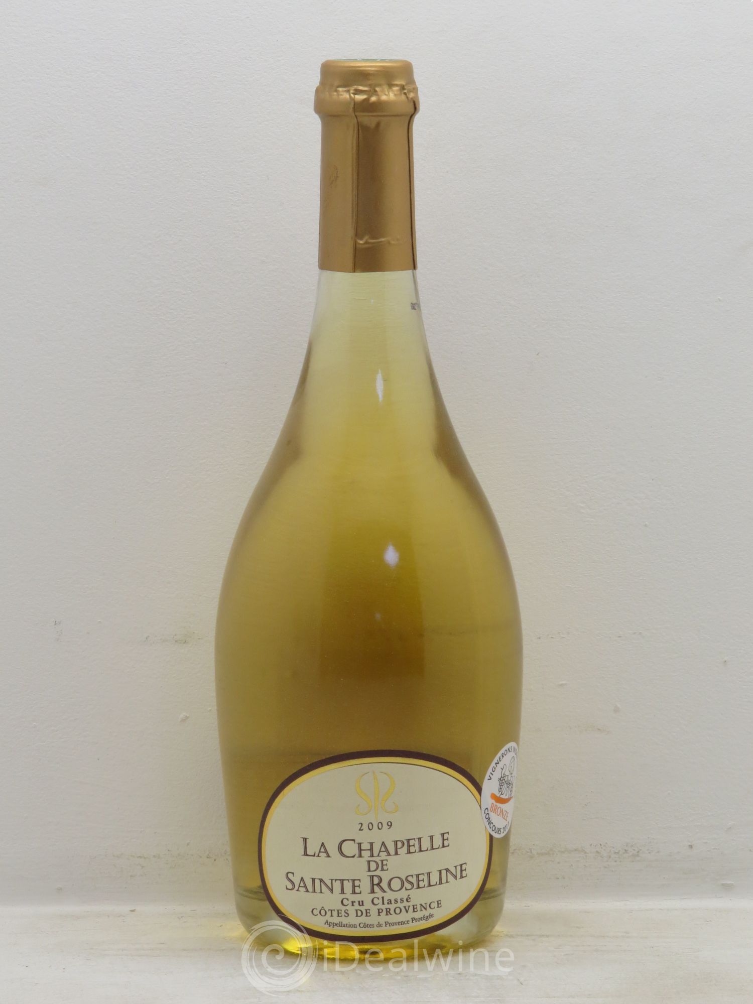 Côtes de Provence Château Sainte-Roseline La Chapelle 2009 - Lot de 1 bouteille - 0