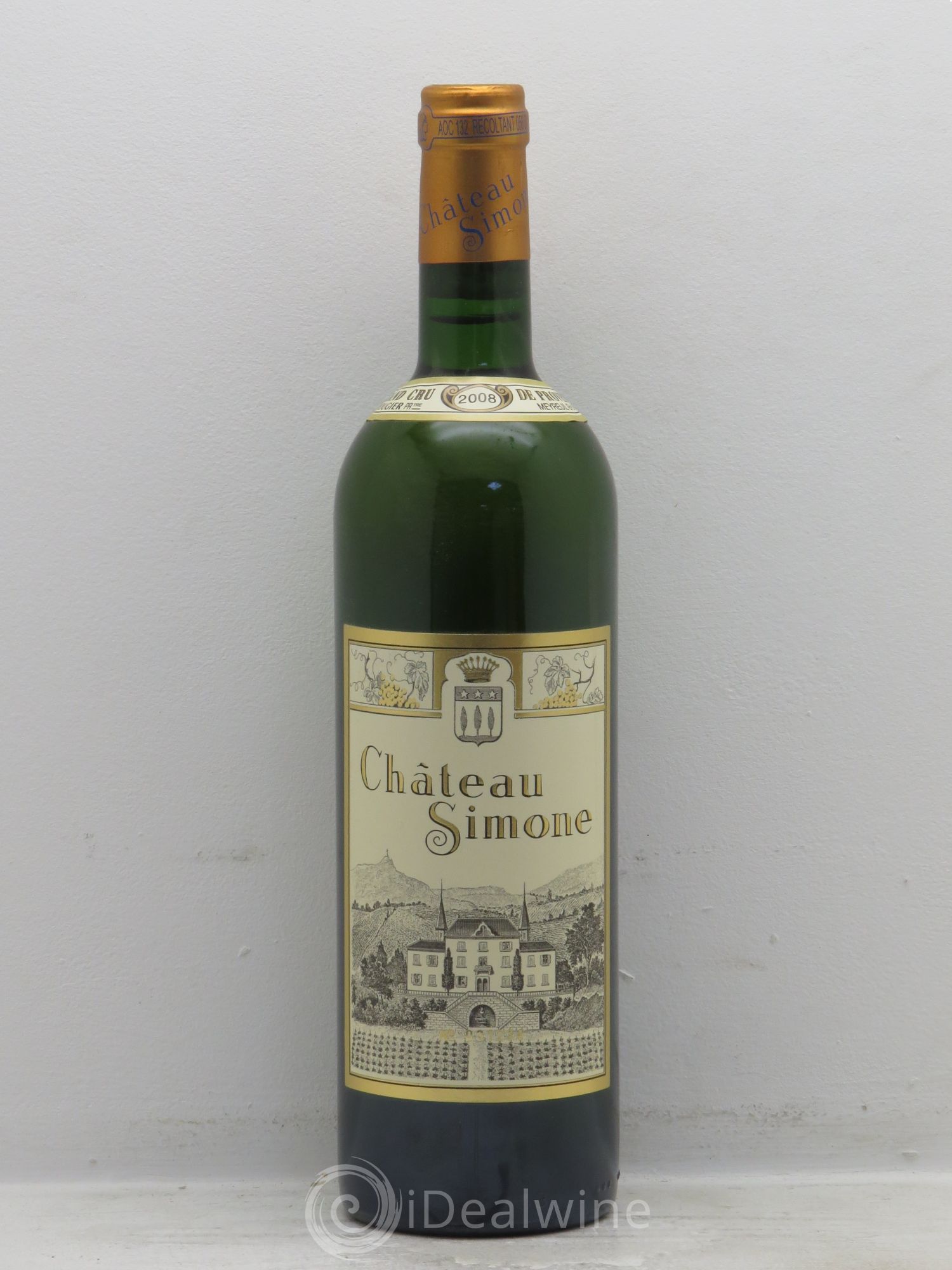 Palette Château Simone Famille Rougier 2008 - Lot de 1 bouteille - 0