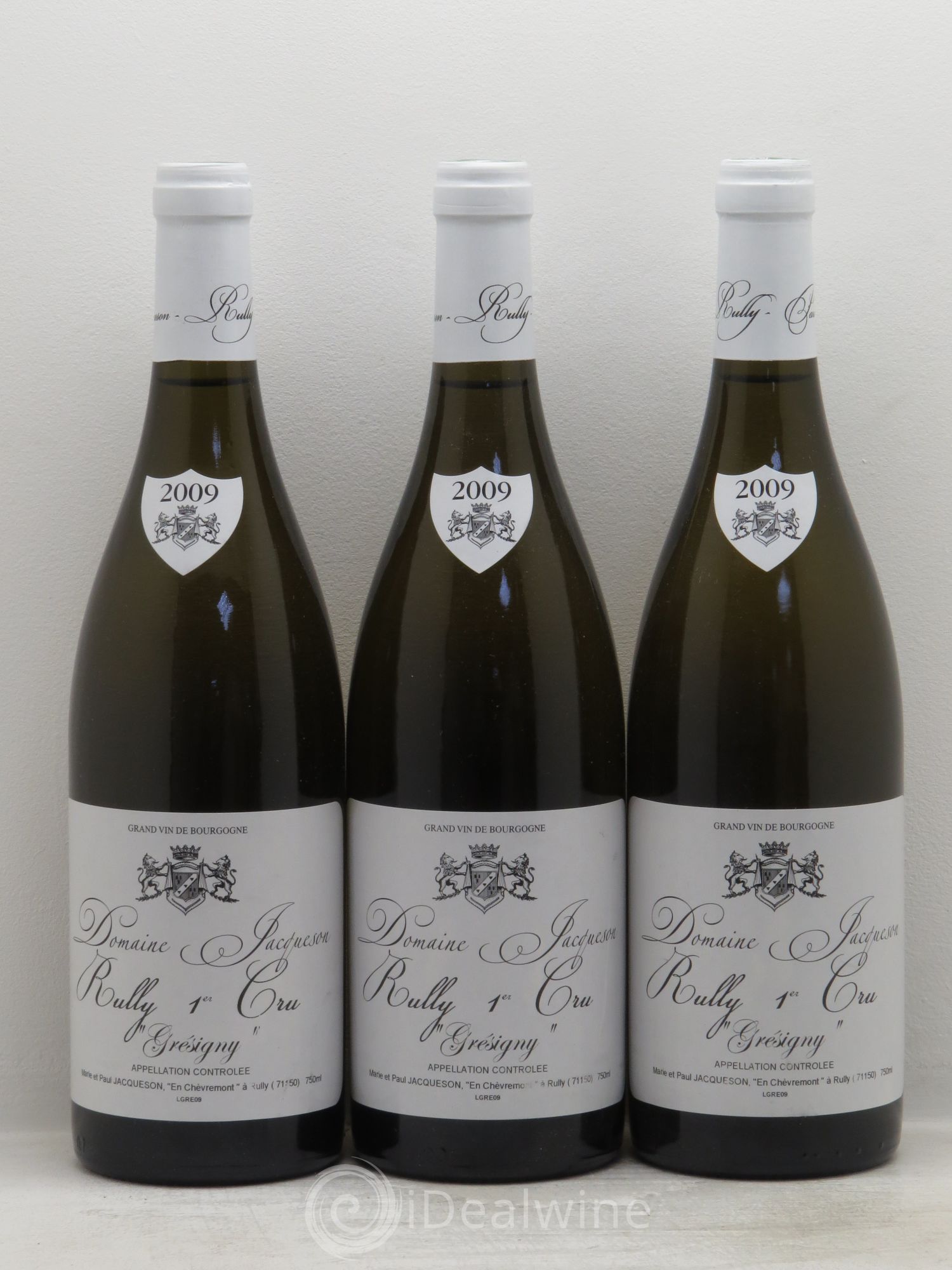 Rully 1er Cru 2009 - Posten von 3 Flaschen - 0