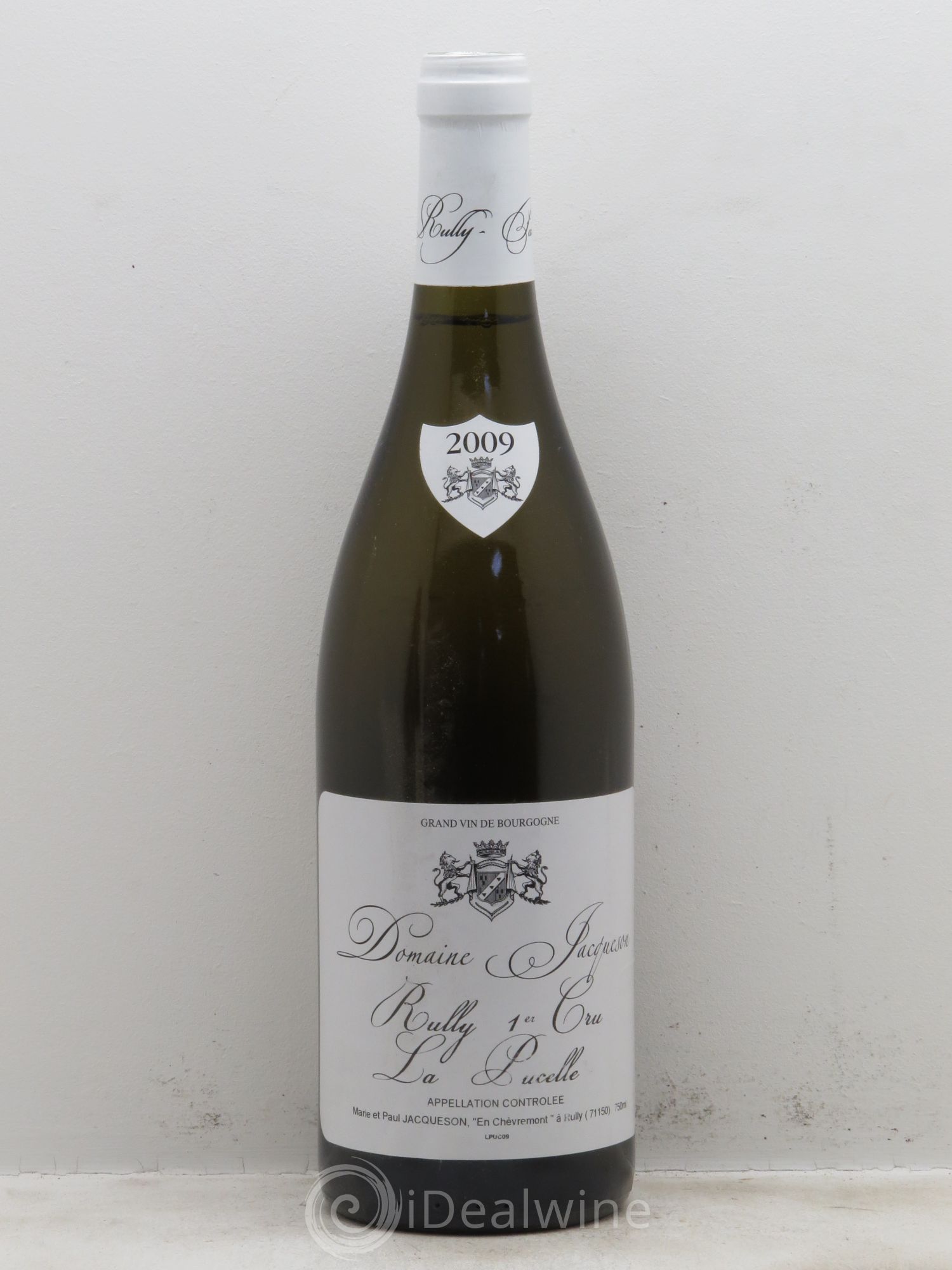 Rully 1er Cru La Pucelle Paul & Marie Jacqueson 2009 - Lot de 1 bouteille - 0