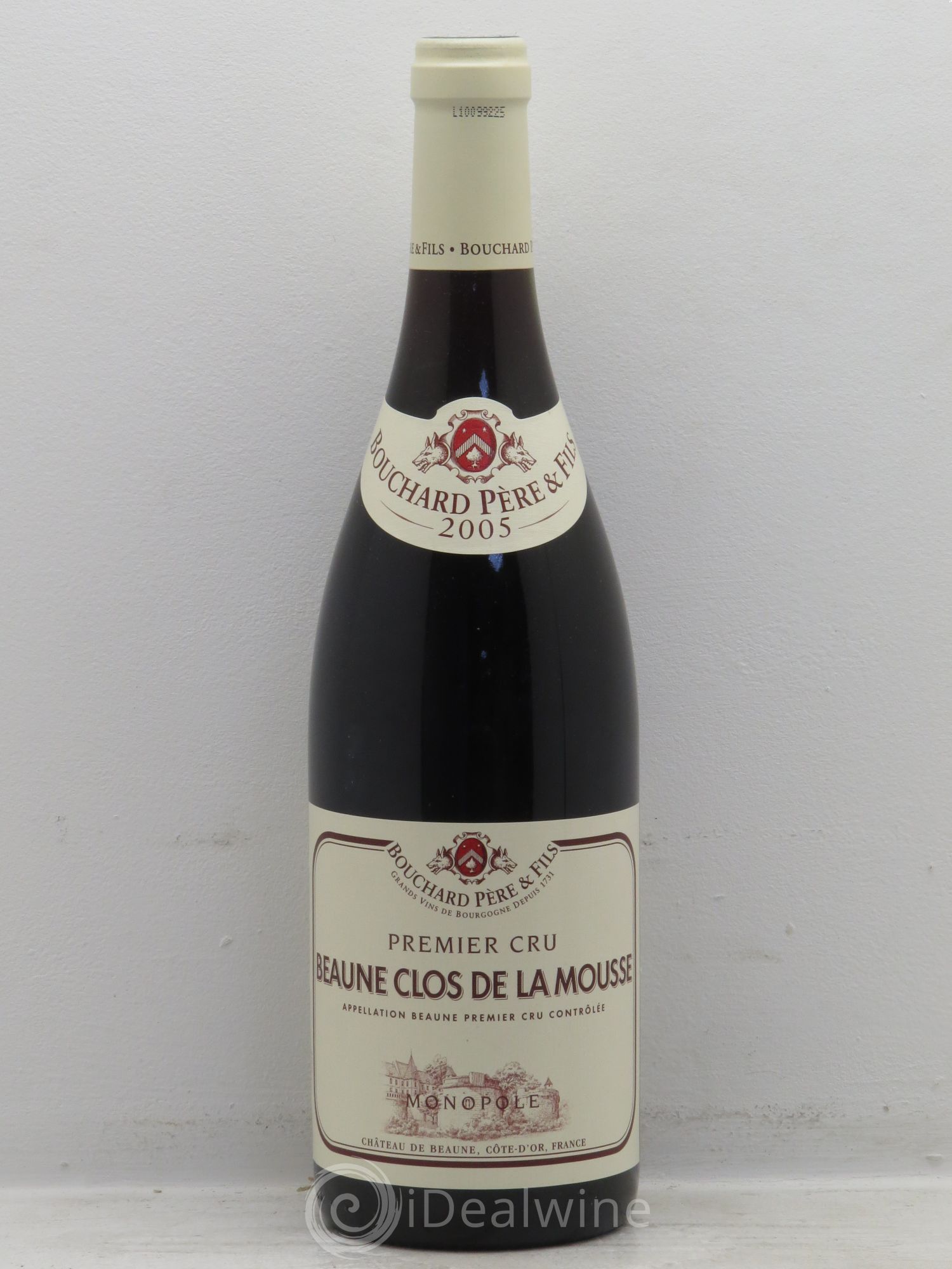 Beaune 1er Cru Clos de la Mousse Bouchard Père & Fils 2005 - Lot de 6 bouteilles - 0