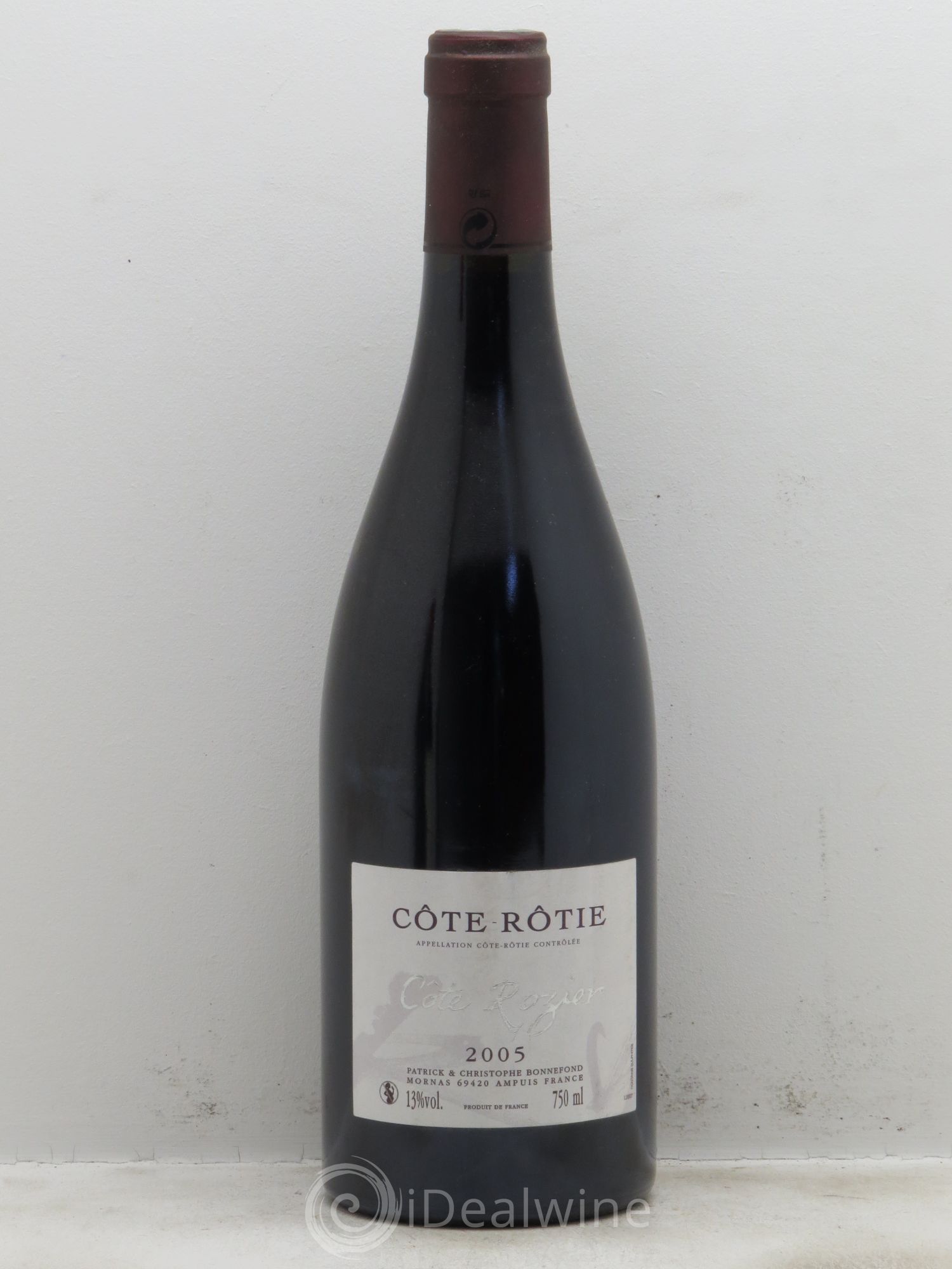 Côte-Rôtie Côte Rozier Bonnefond 2005 - Lot de 1 bouteille - 0