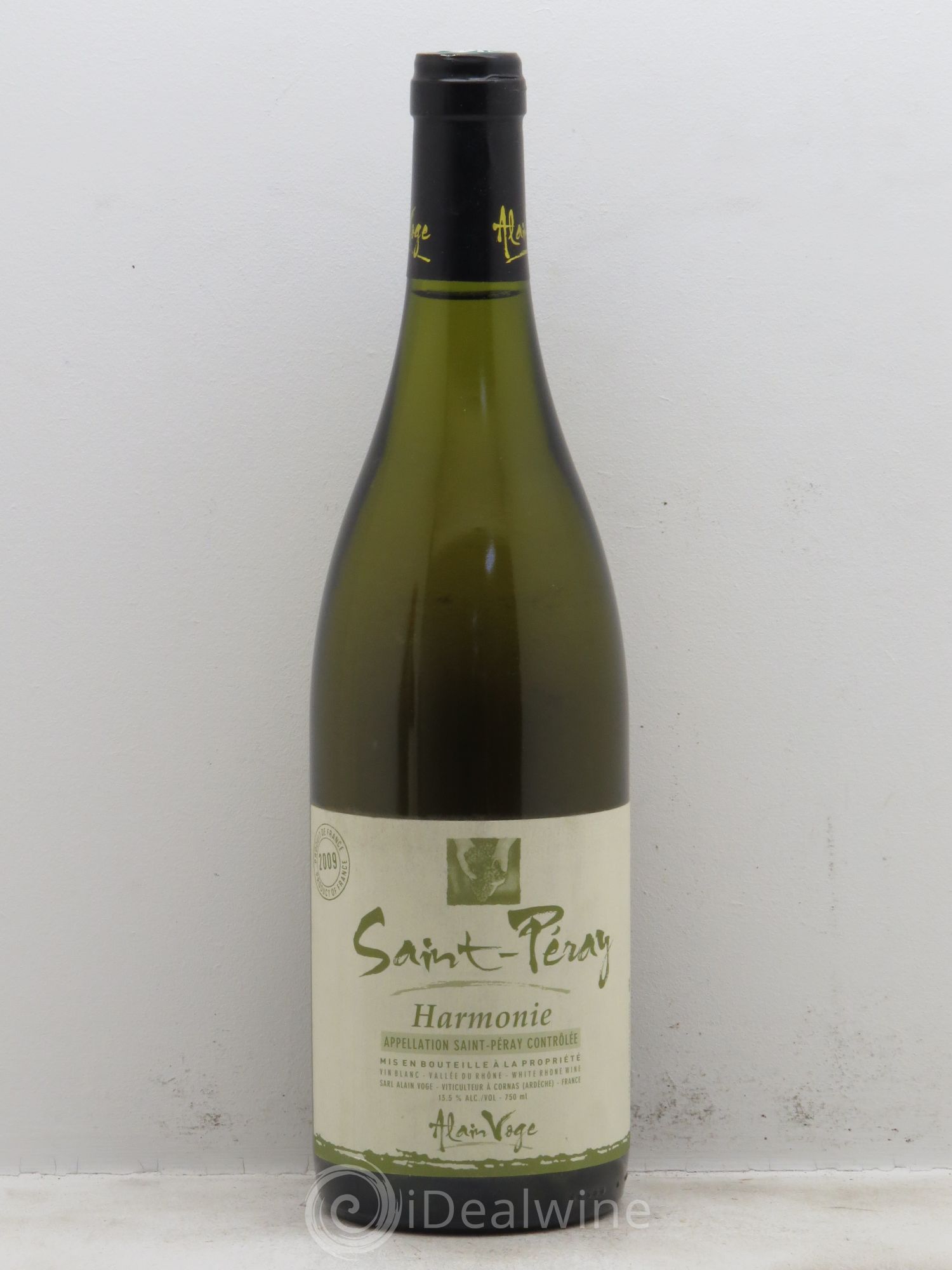 Saint-Péray Harmonie Voge 2009 - Posten von 1 Flasche - 0