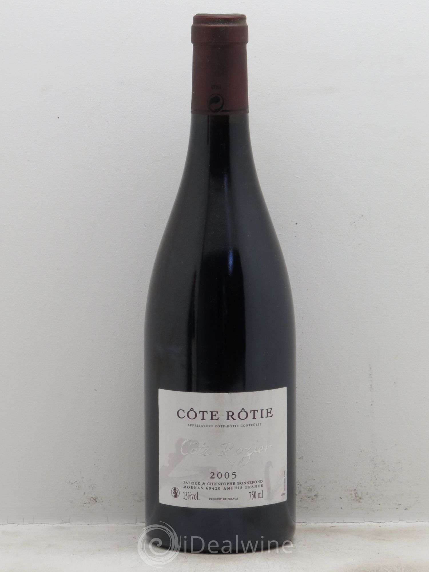 Côte-Rôtie Côte Rozier Bonnefond 2005 - Lot de 1 bouteille - 0