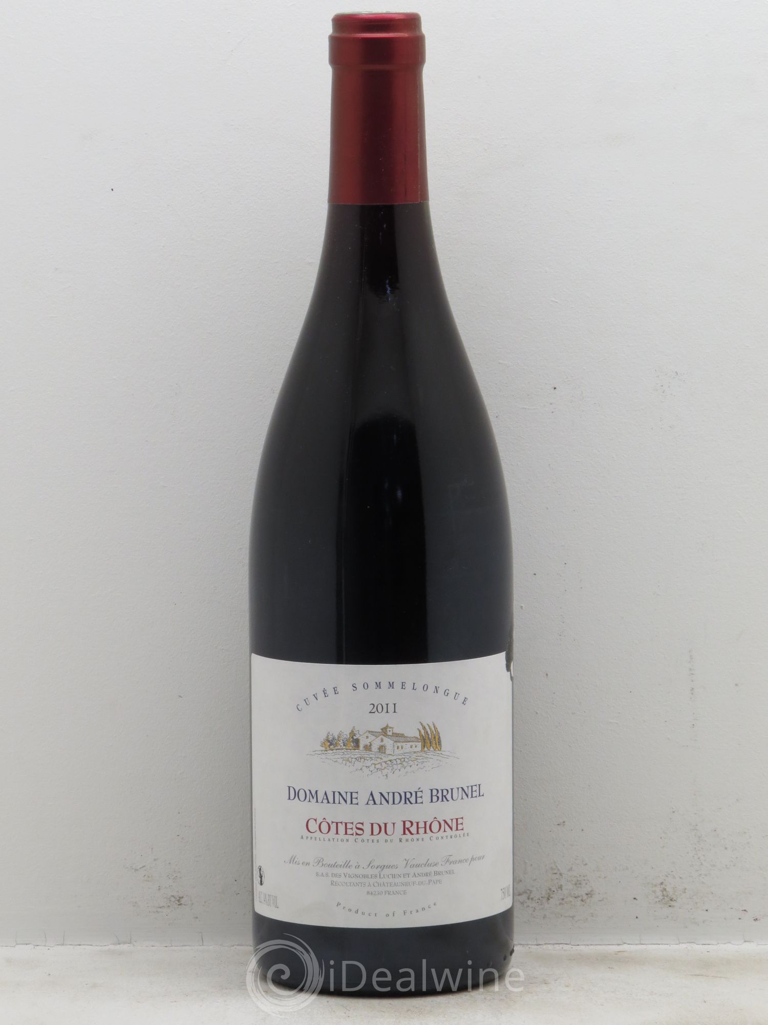 Côtes-du-Rhône Somnelongues André Brunel 2011 - Posten von 1 Flasche - 0