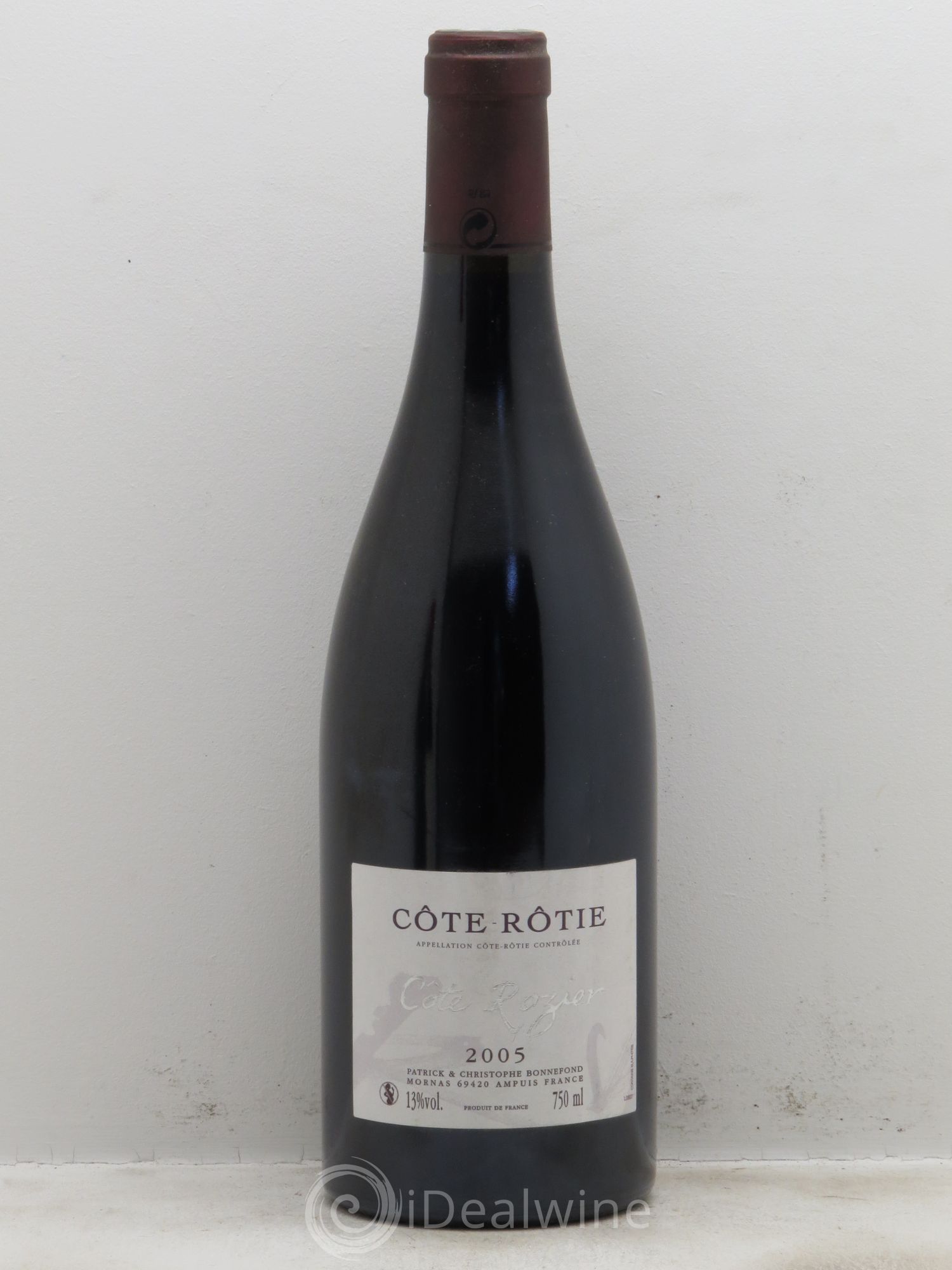 Côte-Rôtie Côte Rozier Bonnefond 2005 - Lot de 1 bouteille - 0
