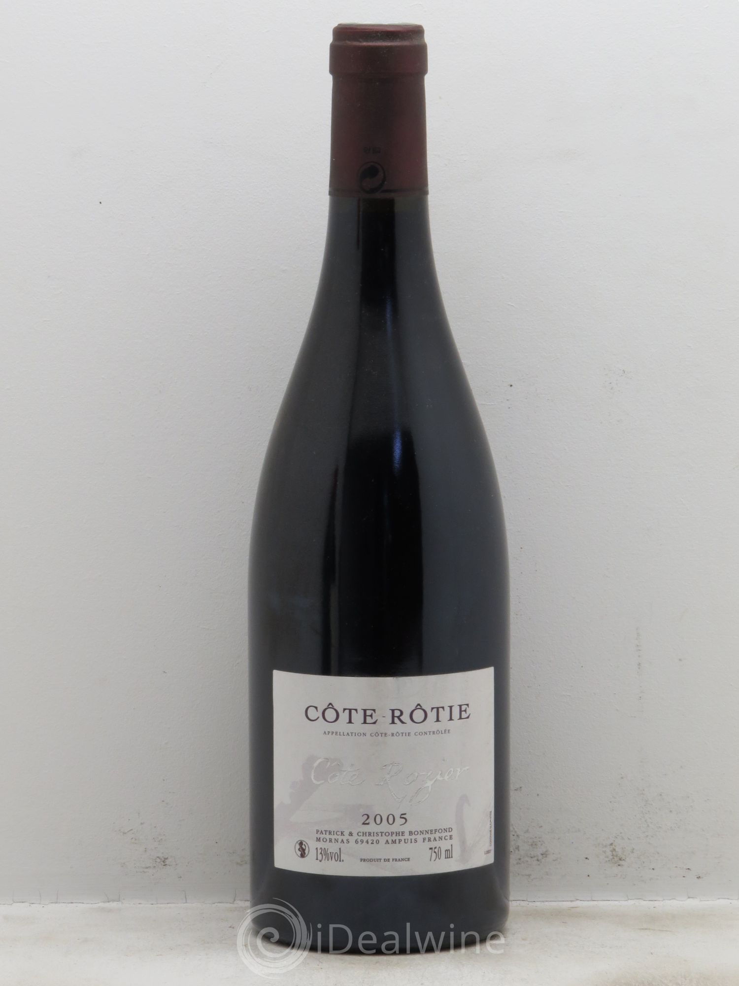 Côte-Rôtie Côte Rozier Bonnefond 2005 - Lot de 1 bouteille - 0