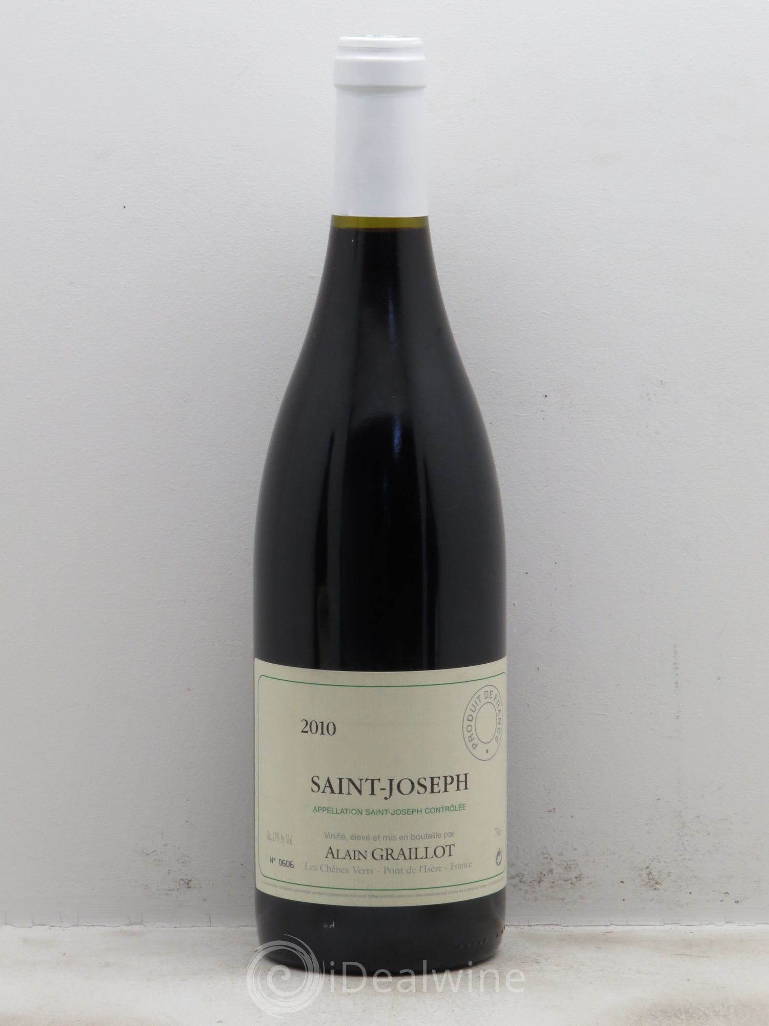 Saint-Joseph Domaine Graillot 2010 - Lot de 1 bouteille - 0