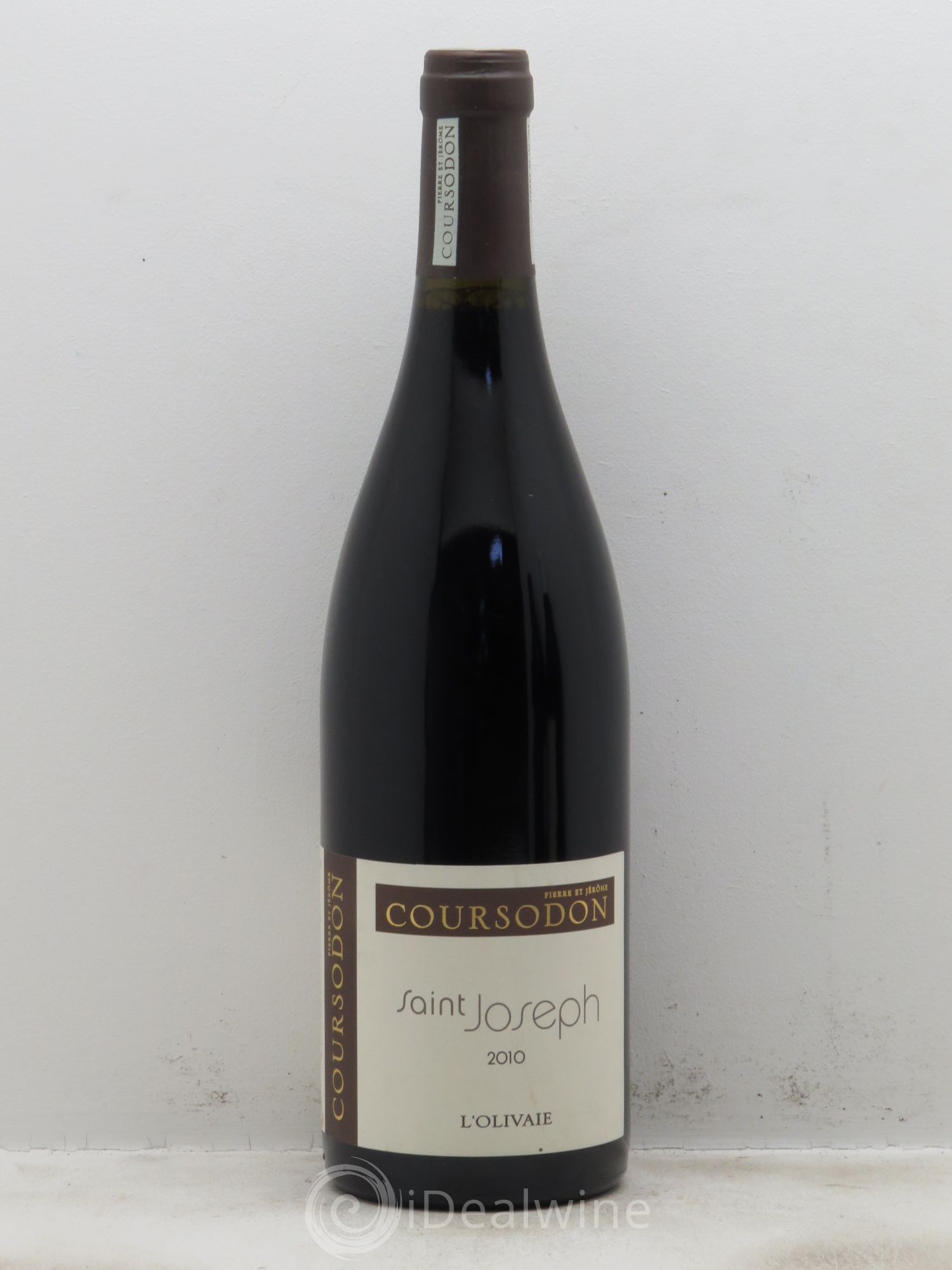 Saint-Joseph L'Olivaie Pierre et Jérôme Coursodon 2010 - Lot de 1 bouteille - 0