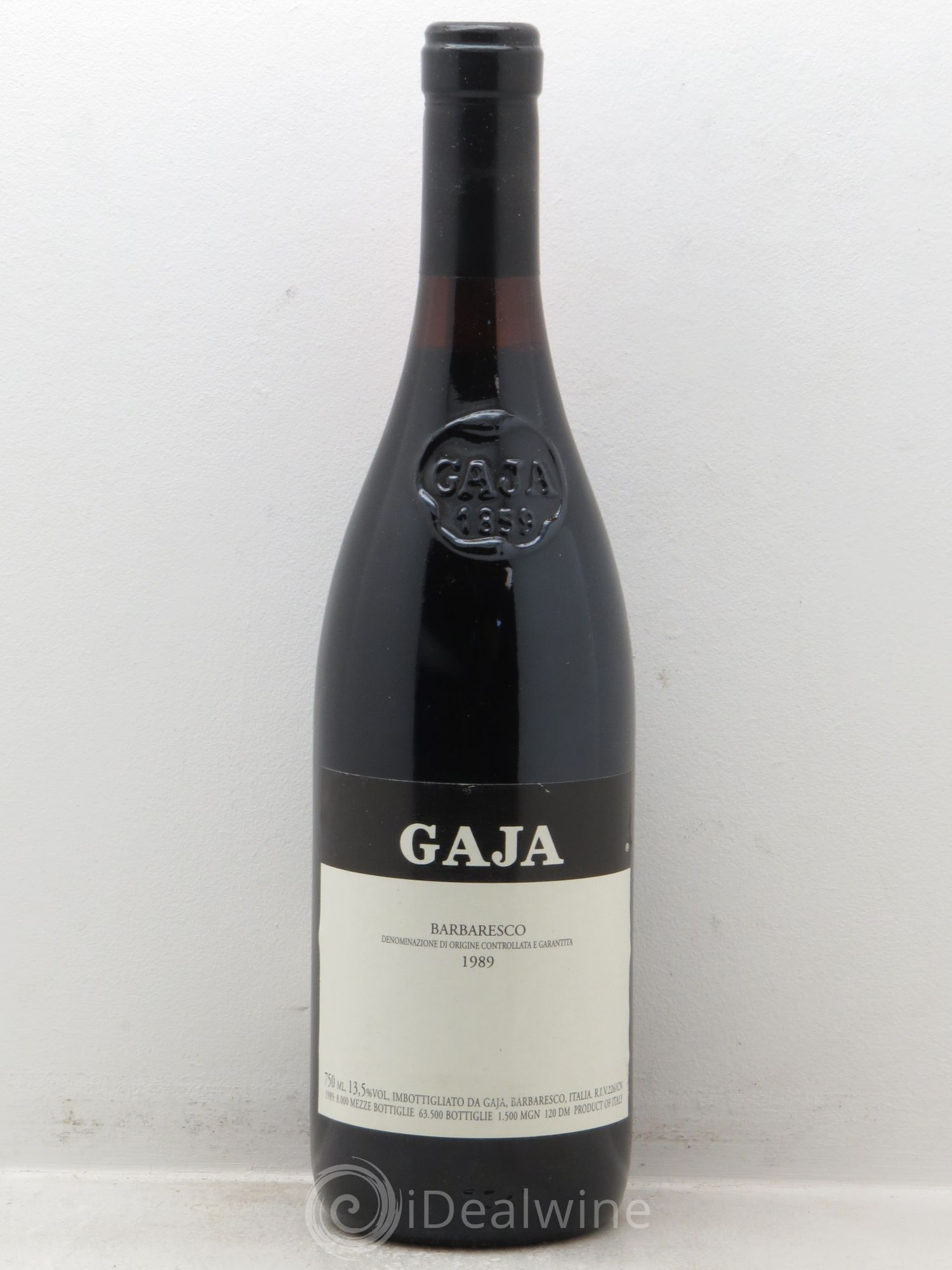 Barbaresco DOCG Angelo Gaja 1989 - Lot de 1 bouteille - 0
