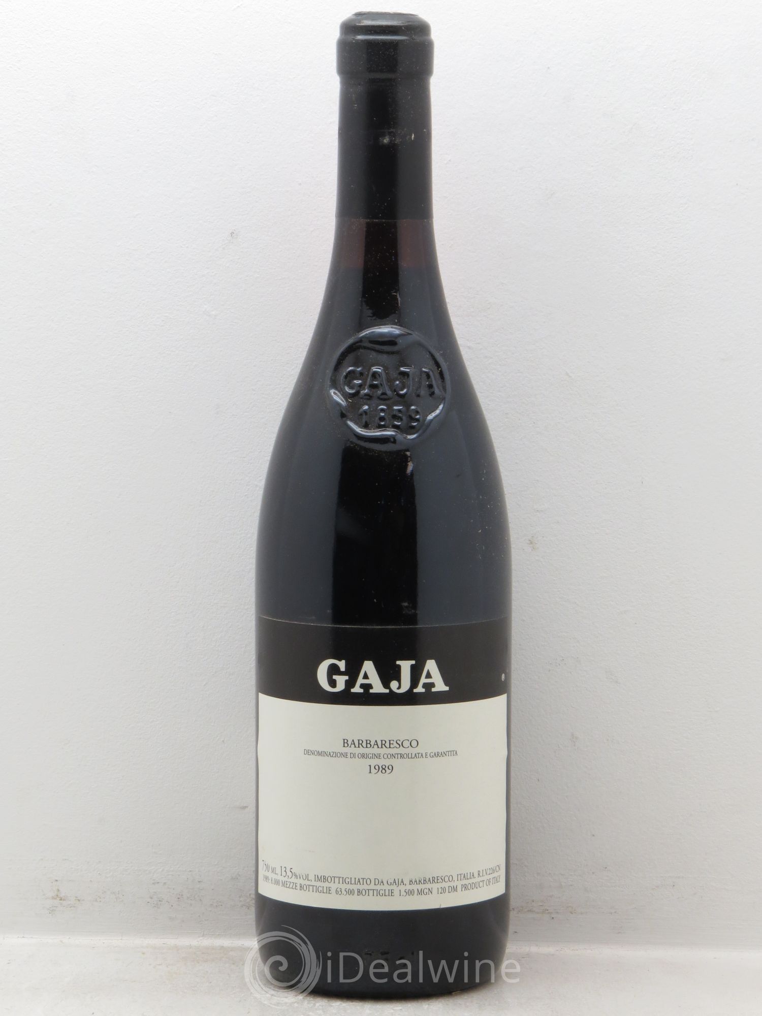 Barbaresco DOCG Angelo Gaja 1989 - Lot de 1 bouteille - 0