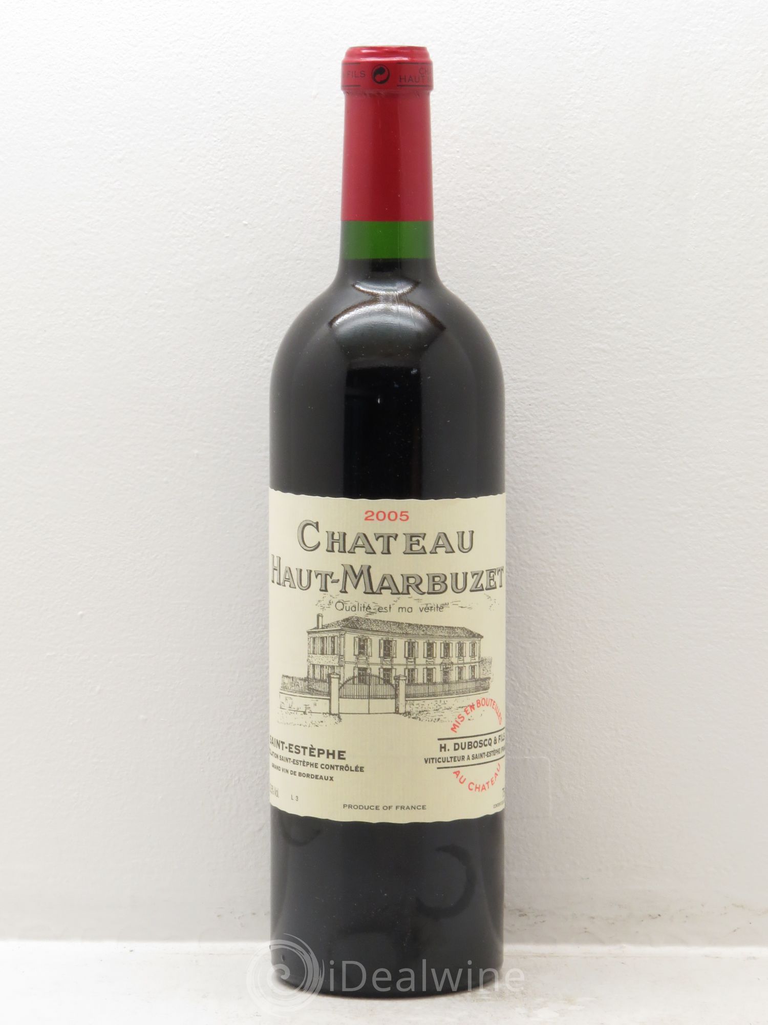 Château Haut Marbuzet 2005 - Lot de 6 bouteilles - 0