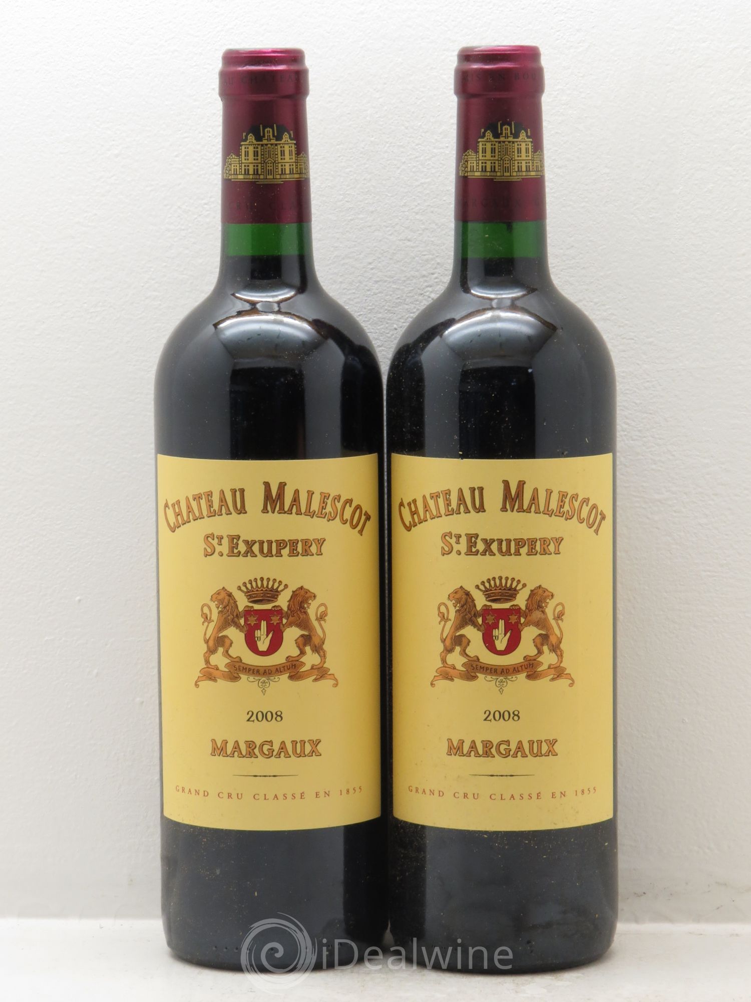 Château Malescot Saint-Exupéry 3ème Grand Cru Classé 2008 - Lot de 2 bouteilles - 0
