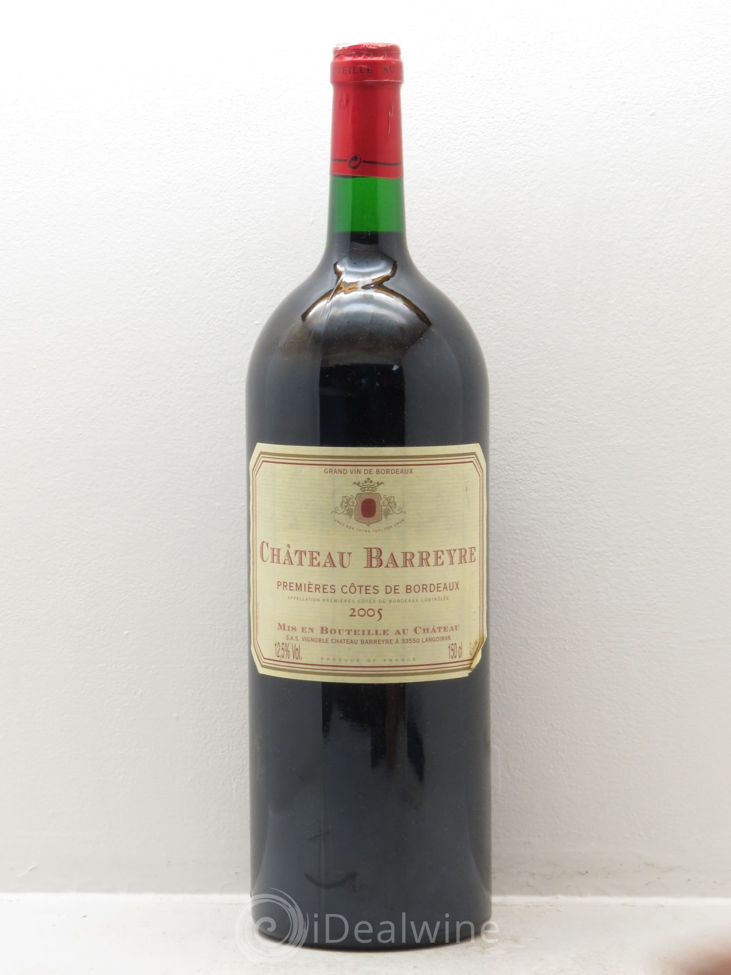 Château Barreyres Cru Bourgeois 2005 - Lot de 1 magnum - 0