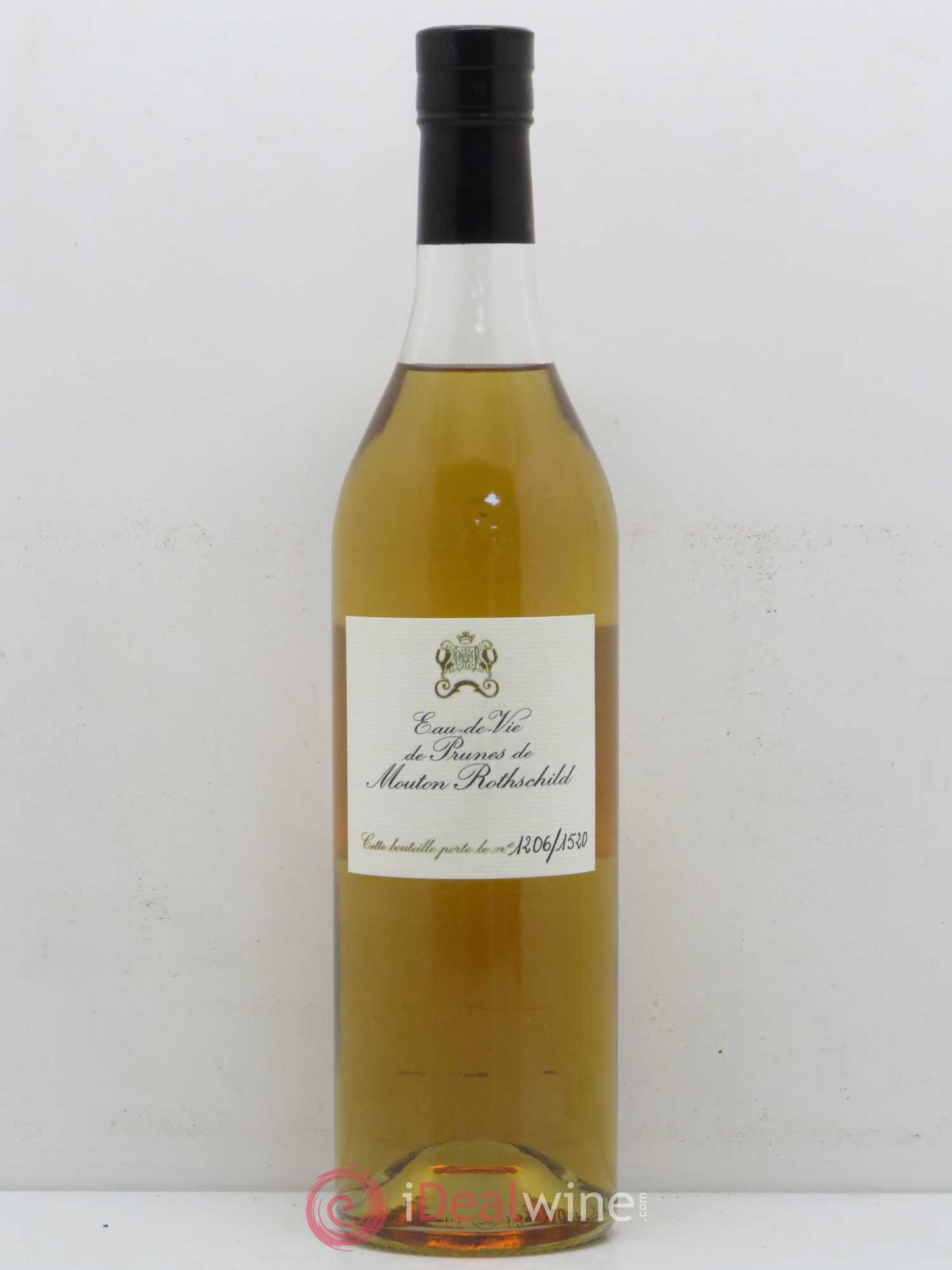 Alcools divers Eau de vie de Prunes de Mouton Rothschild - Lotto di 1 bottiglia - 0