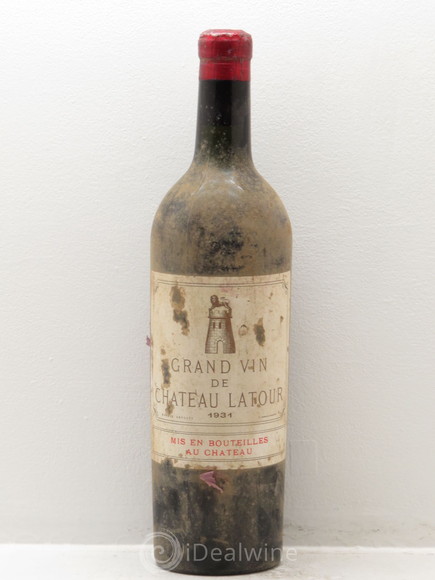 Château Latour 1er Grand Cru Classé 1931 - Lot de 1 bouteille - 0