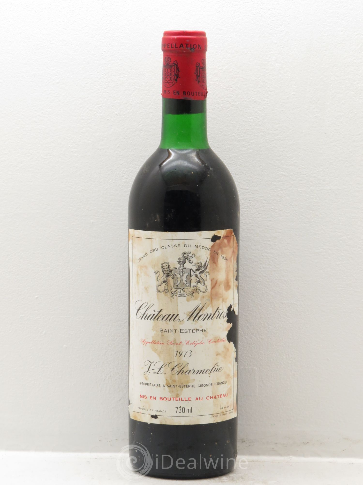 Château Montrose 2ème Grand Cru Classé 1973 - Lot de 1 bouteille - 0