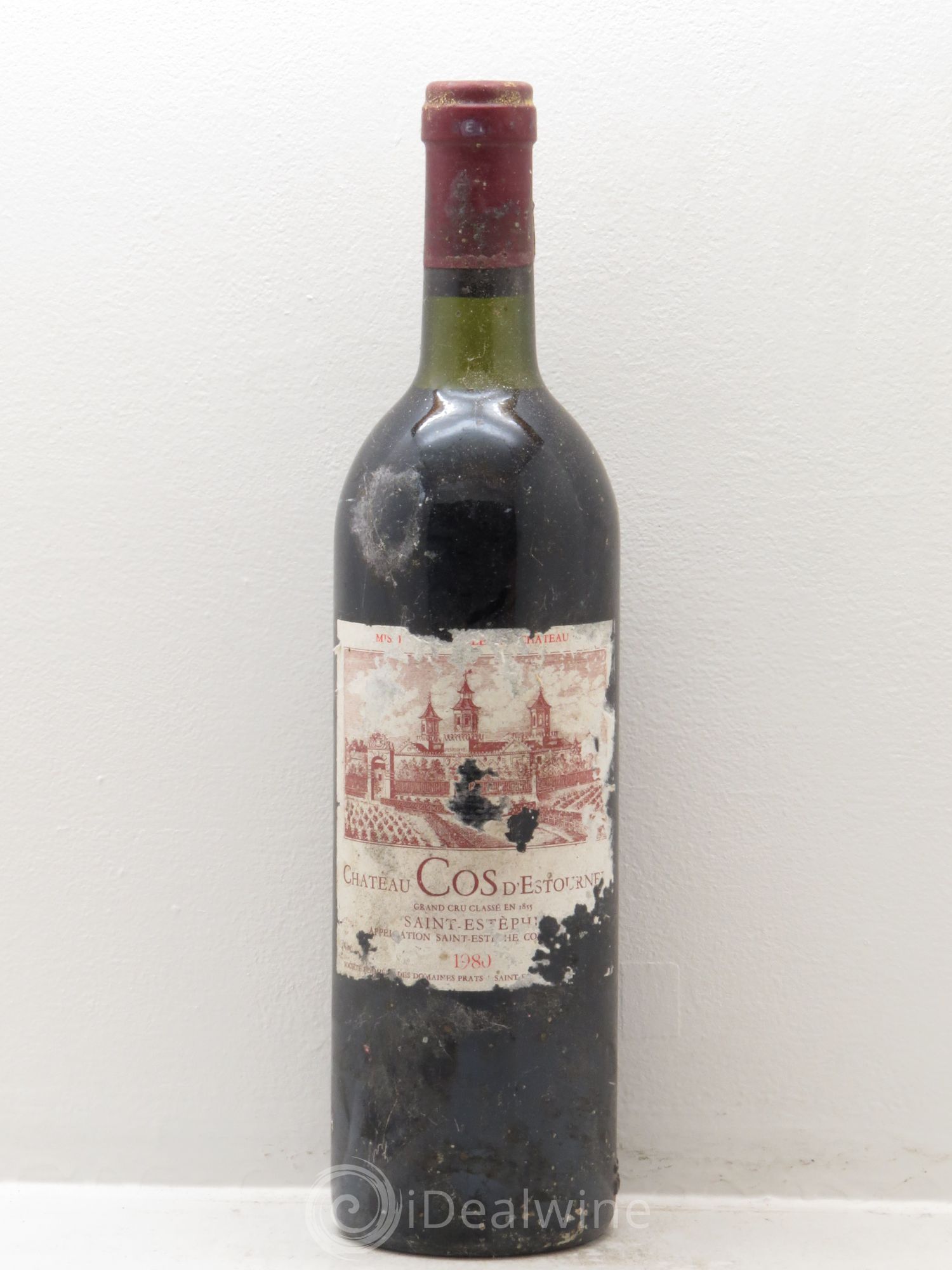 Cos d'Estournel 2ème Grand Cru Classé 1980 - Lot de 1 bouteille - 0