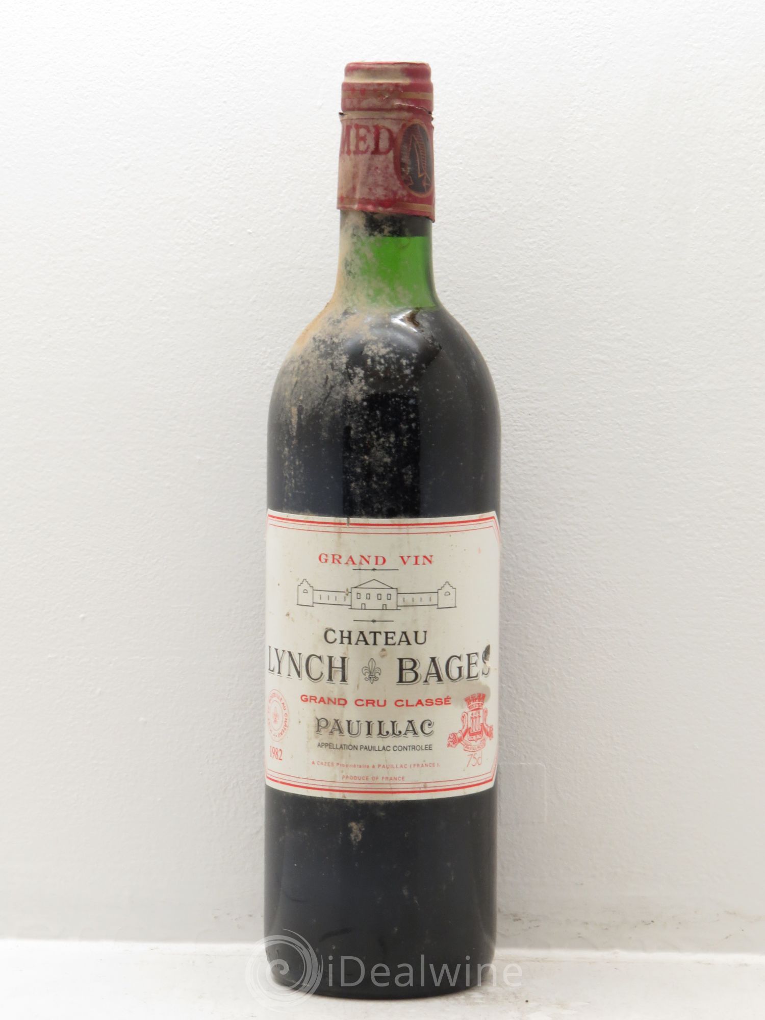 Château Lynch Bages 5ème Grand Cru Classé 1982 - Lot de 1 bouteille - 0