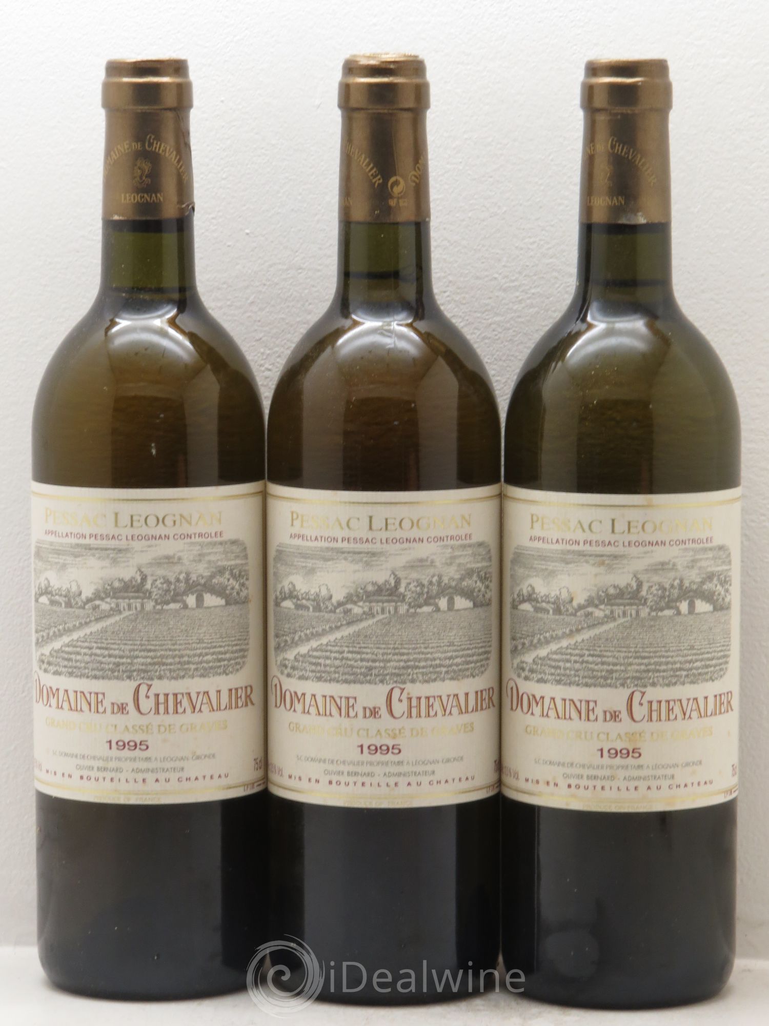 Domaine de Chevalier Cru Classé de Graves 1995 - Lot de 3 bouteilles - 0