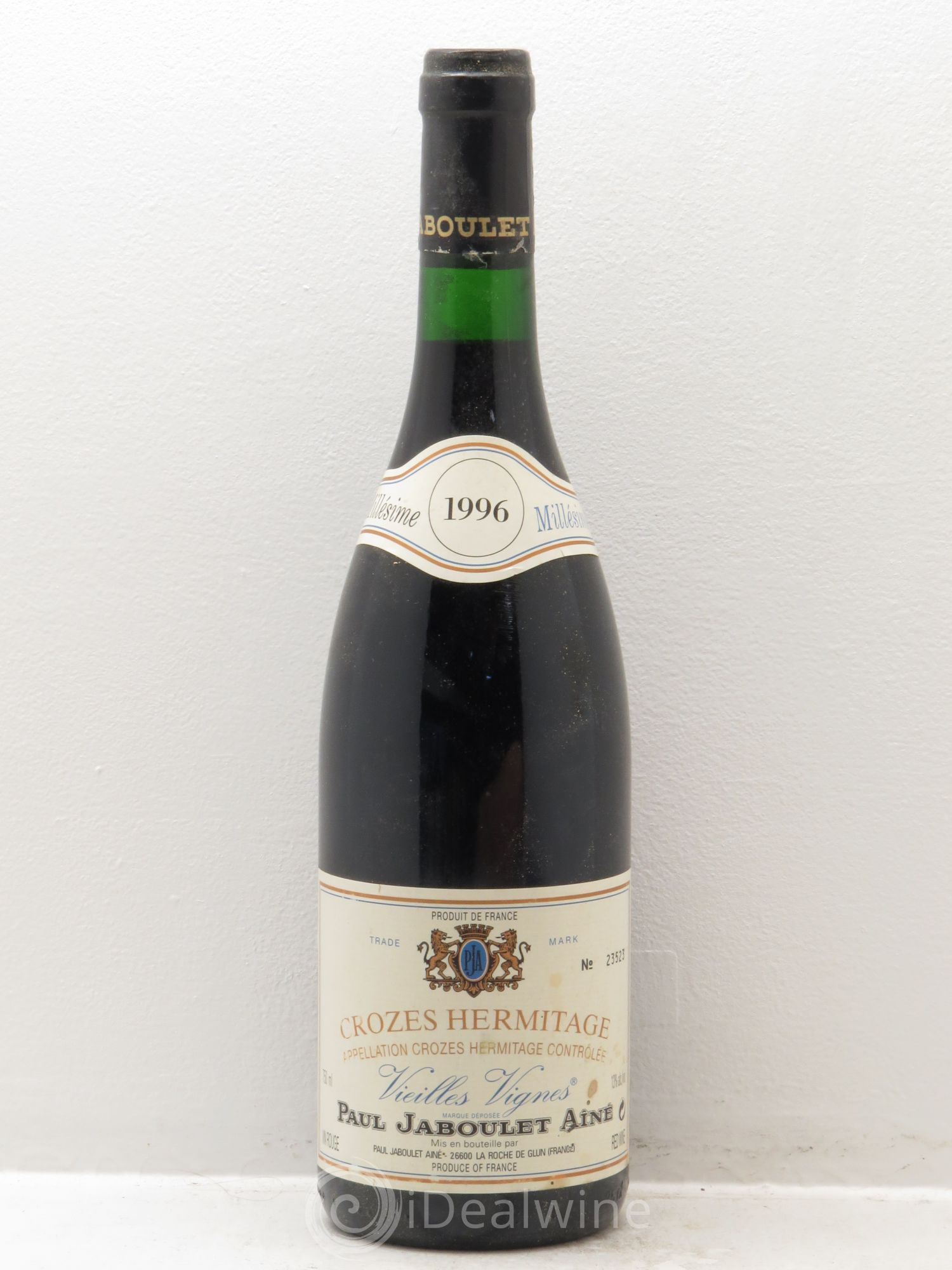 Crozes-Hermitage 1996 - Lot de 1 bouteille - 0