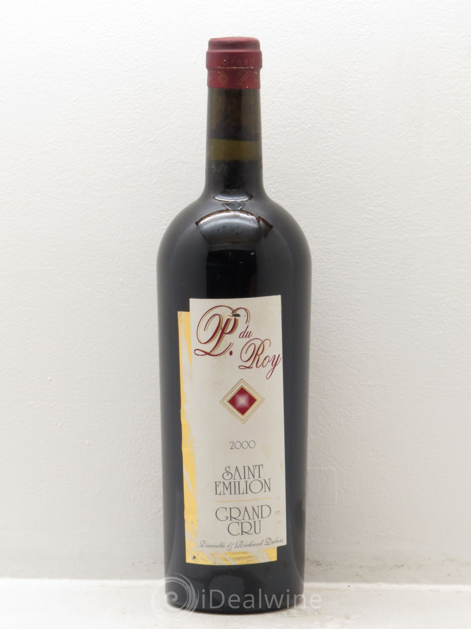 Saint-Émilion Château P du Roy 2000 - Posten von 1 Flasche - 0