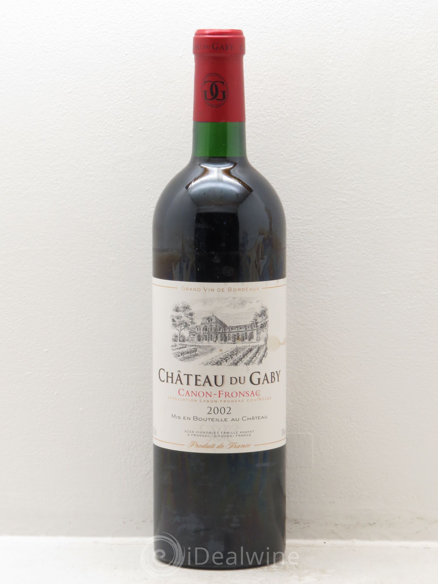 Canon-Fronsac Château Gaby 2002 - Posten von 1 Flasche - 0
