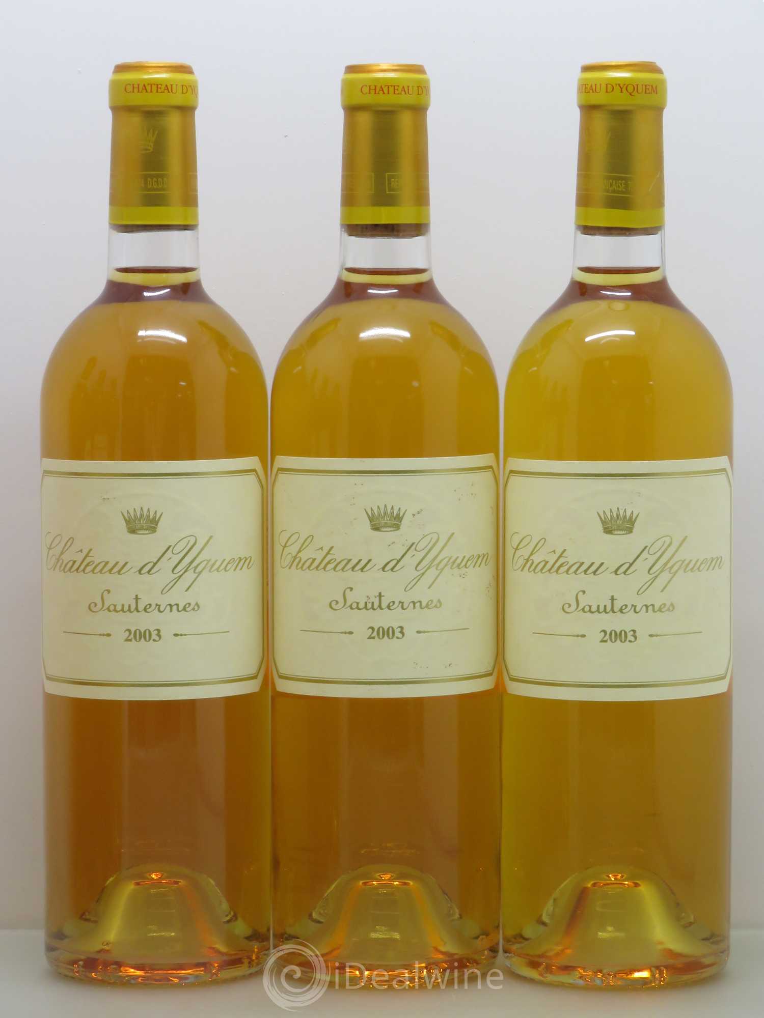 Château d' Yquem 1er Cru Classé Supérieur 2003 - Lotto di 6 bottiglie - 2