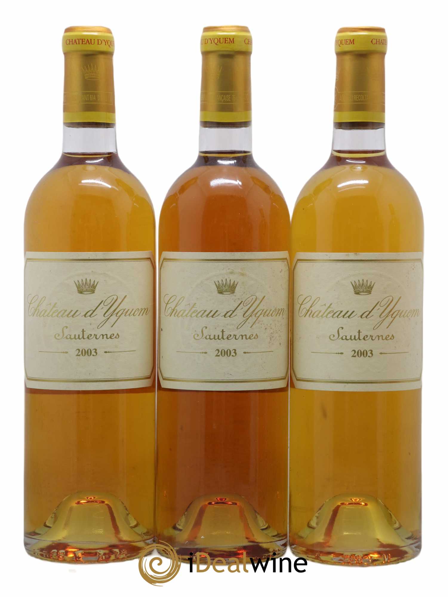 Château d' Yquem 1er Cru Classé Supérieur 2003 - Lotto di 6 bottiglie - 1