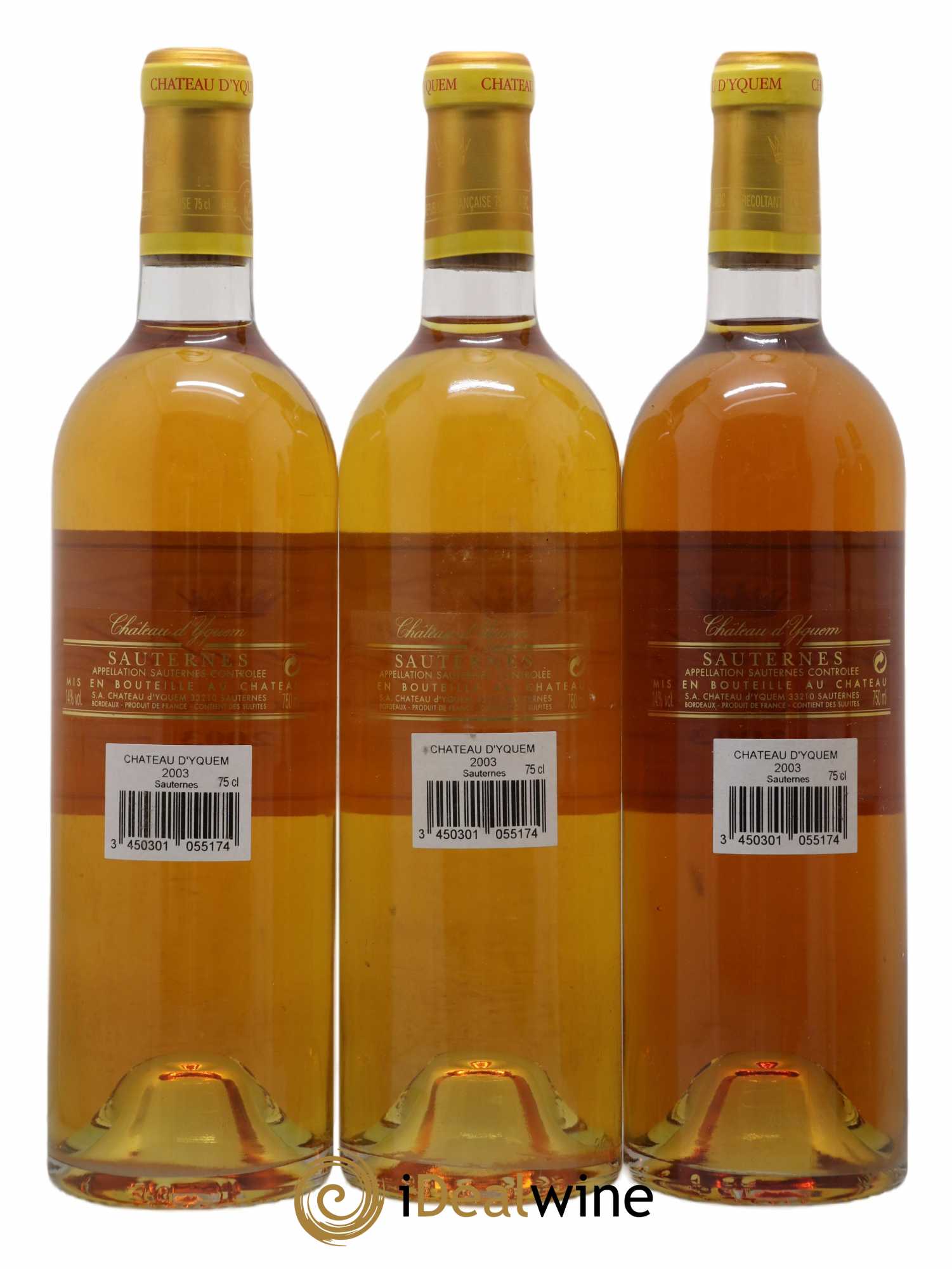 Château d' Yquem 1er Cru Classé Supérieur 2003 - Lotto di 6 bottiglie - 2